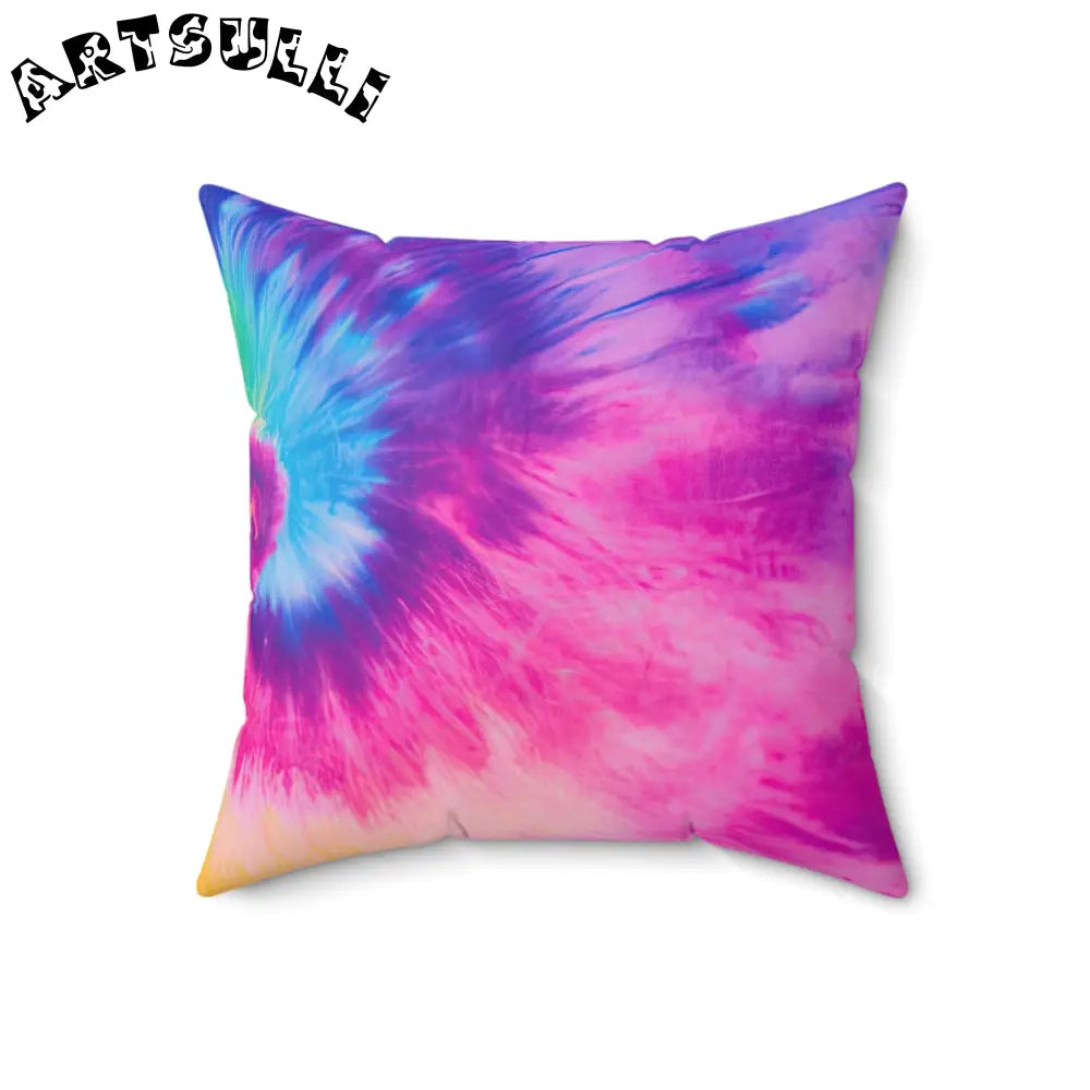 Spiral Tie-Dye Throw Pillow, Artsulli - Art is Long, Life is Short, Home Decor, , , , , , , 