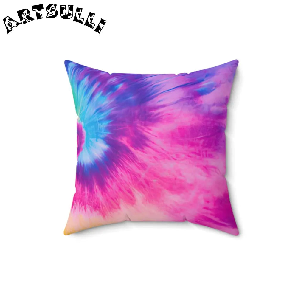 Spiral Tie-Dye Throw Pillow, Artsulli - Art is Long, Life is Short, Home Decor, , , , , , , 