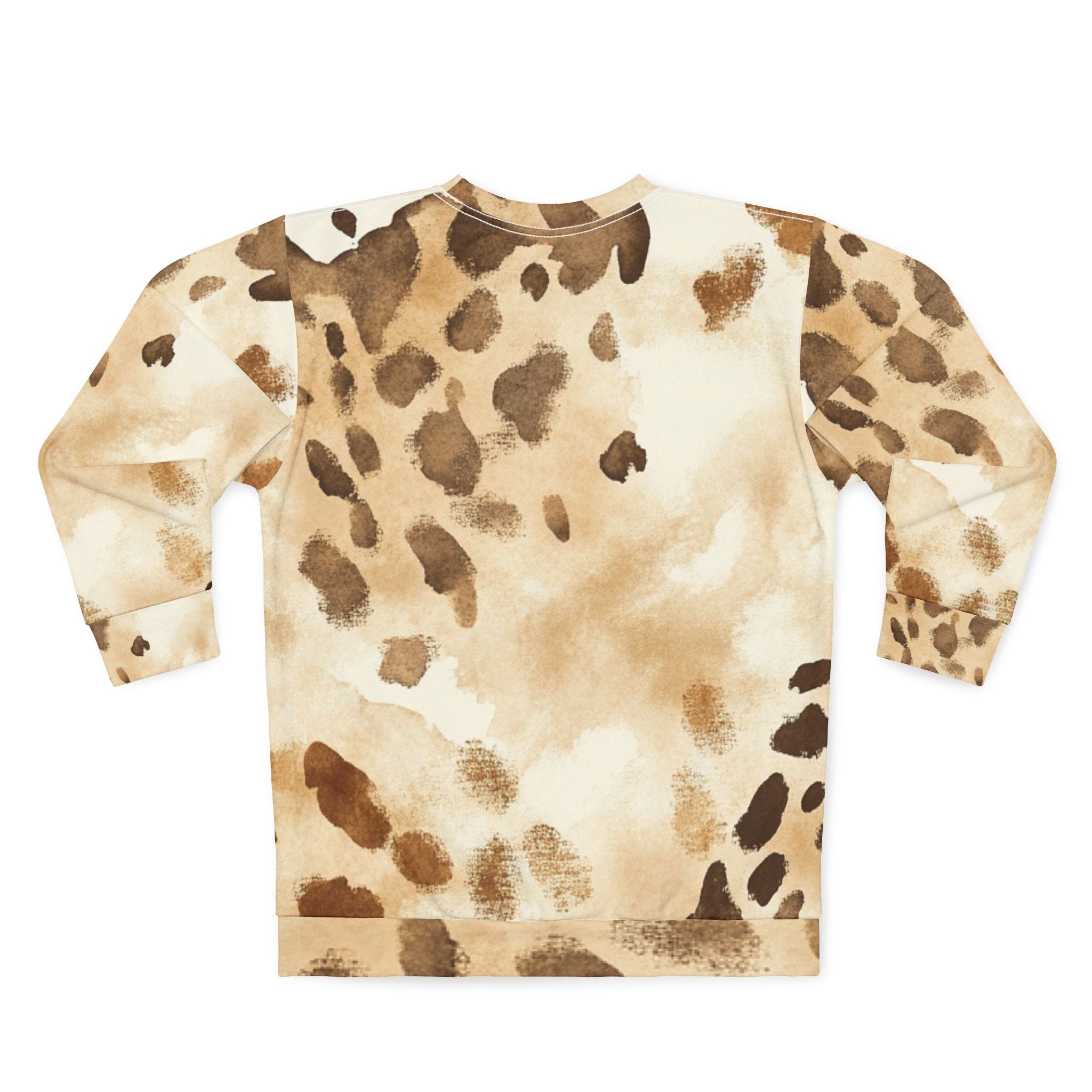 Spotted Crewneck Sweatshirt, Artsulli - Art is Long, Life is Short, All Over Prints, , , , , , , 
