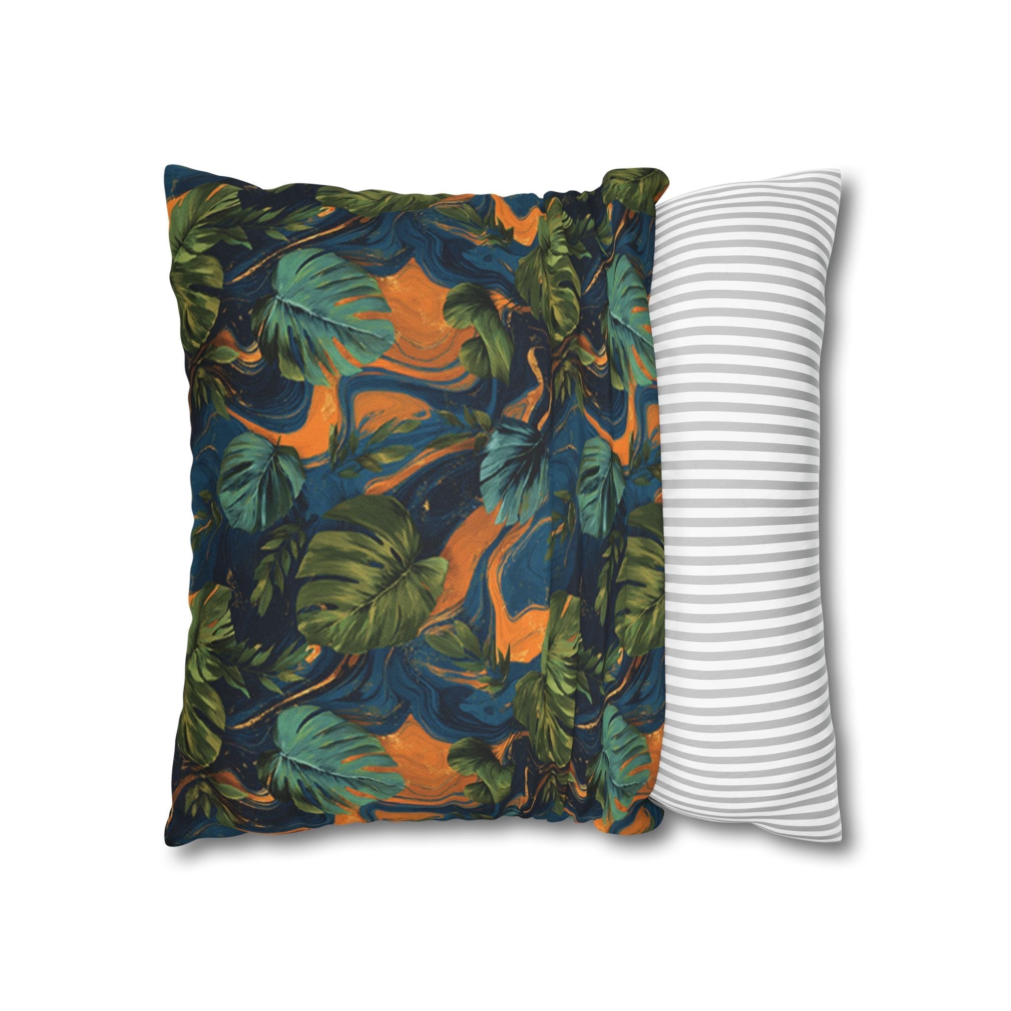 Spun Polyester Square Pillowcase, Artsulli - Art is Long, Life is Short, Home Decor, , , , , , , 
