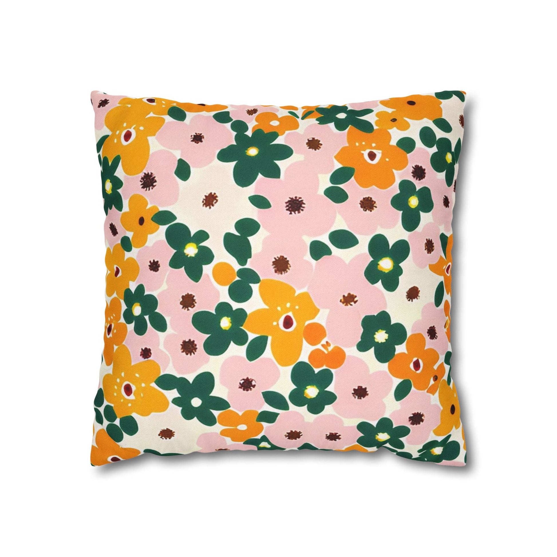 Spun Polyester Square Pillowcase, Artsulli - Art is Long, Life is Short, Home Decor, Size, 16" × 16", , , , , 17478728461792583195