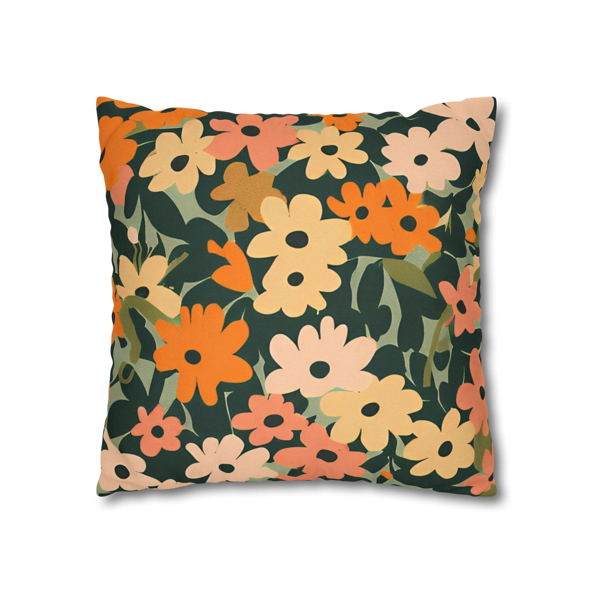 Spun Polyester Square Pillowcase, Artsulli - Art is Long, Life is Short, Home Decor, , , , , , , 
