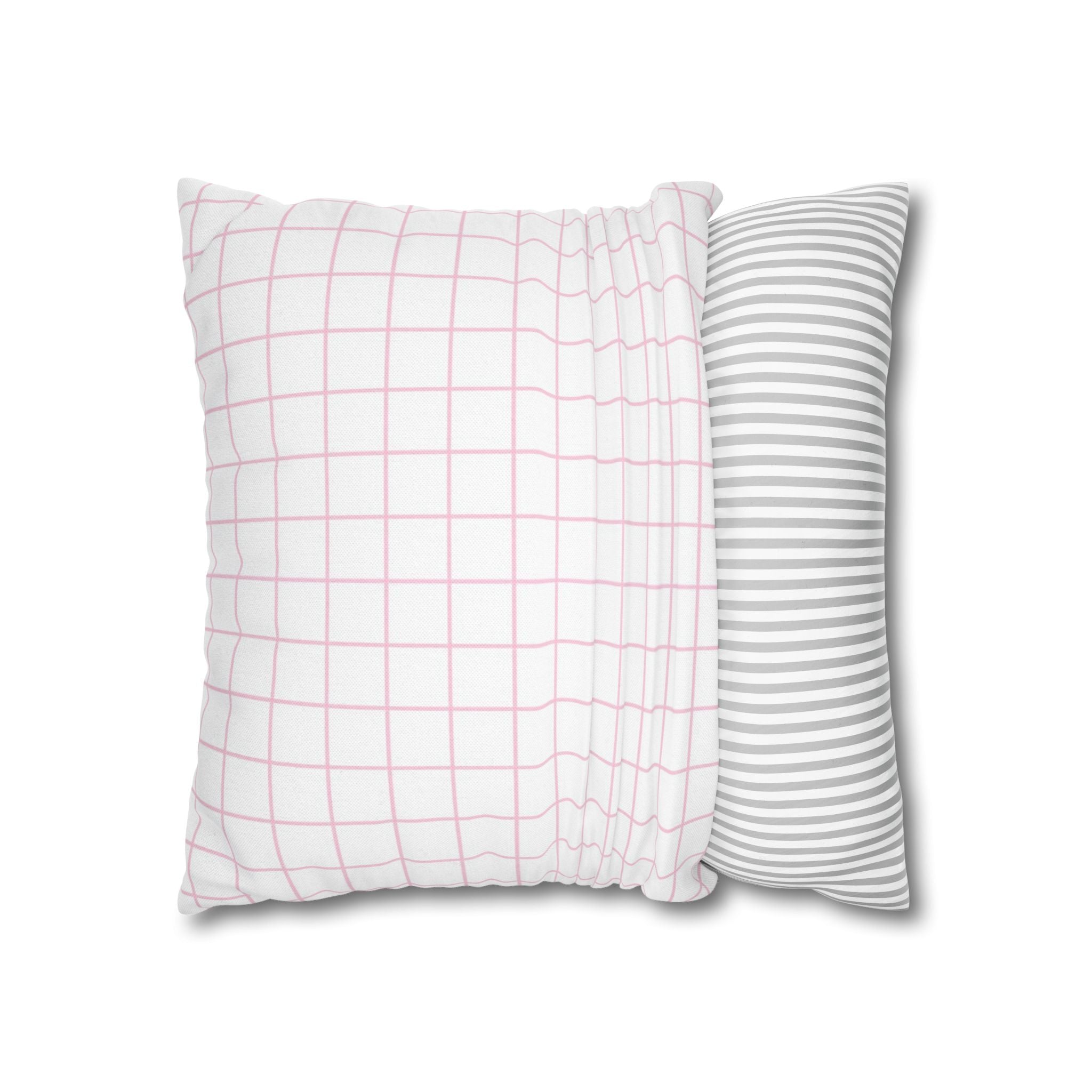 Spun Polyester Square Pillowcase, Artsulli - Art is Long, Life is Short, Home Decor, , , , , , , 