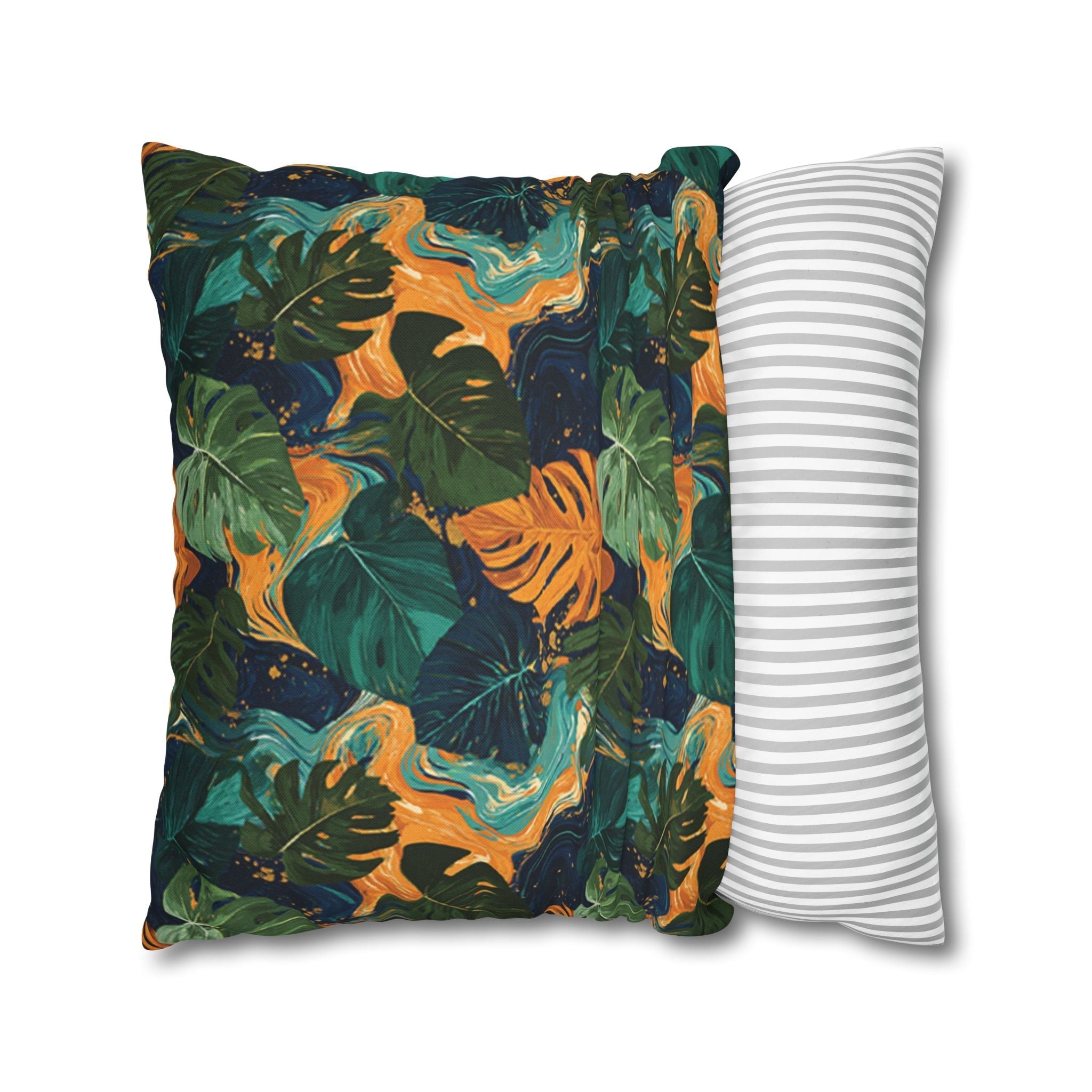 Spun Polyester Square Pillowcase, Artsulli - Art is Long, Life is Short, Home Decor, , , , , , , 