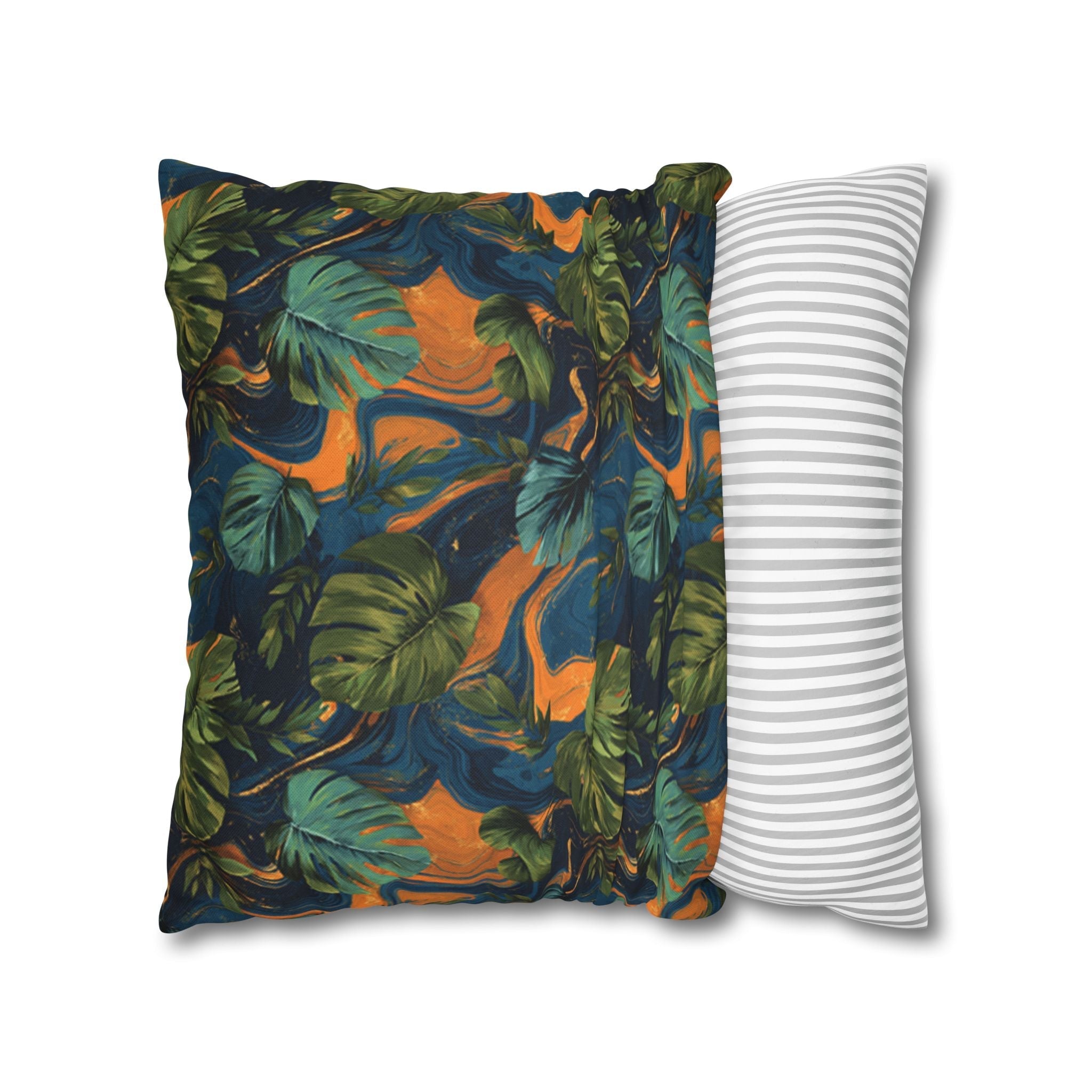 Spun Polyester Square Pillowcase, Artsulli - Art is Long, Life is Short, Home Decor, , , , , , , 