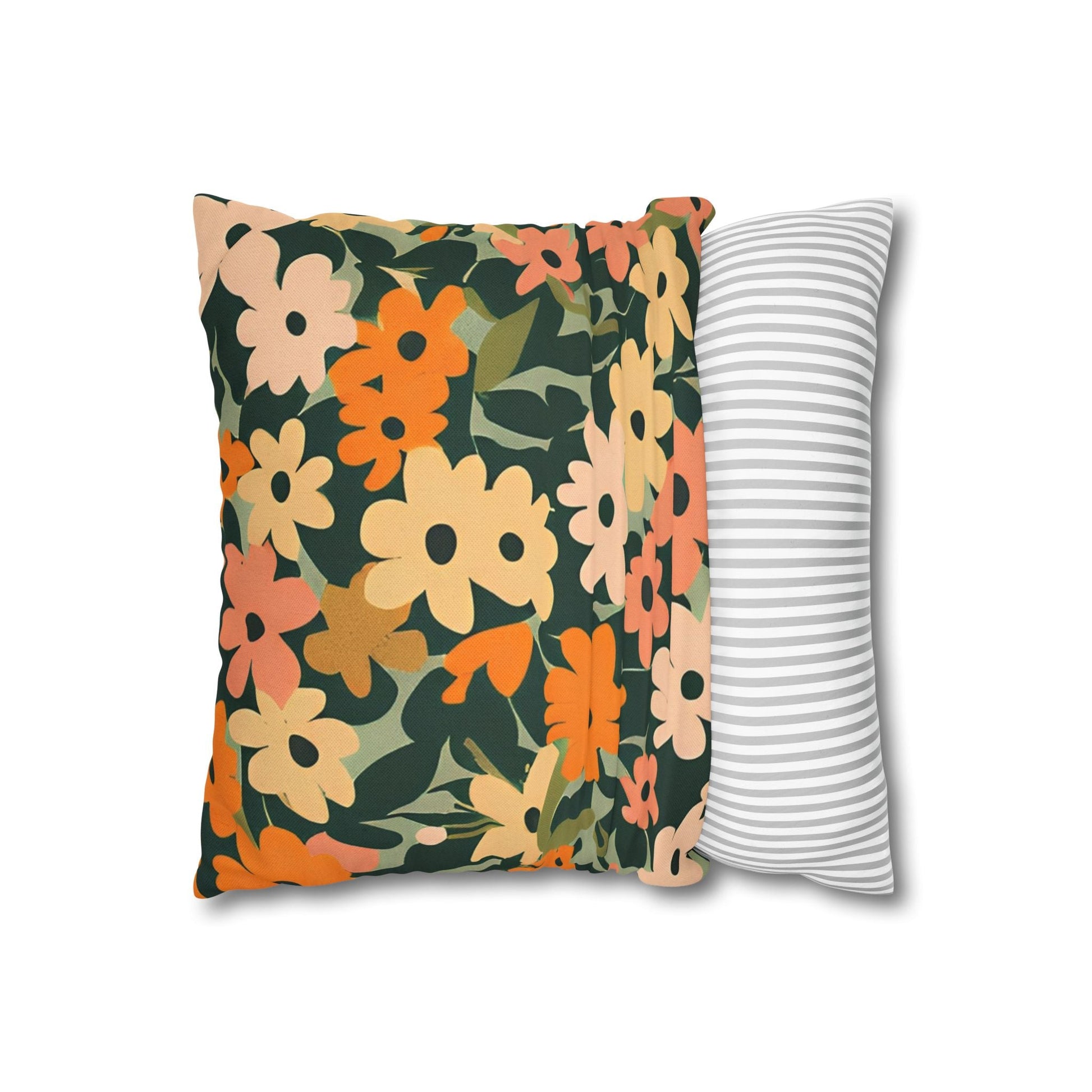 Spun Polyester Square Pillowcase, Artsulli - Art is Long, Life is Short, Home Decor, , , , , , , 