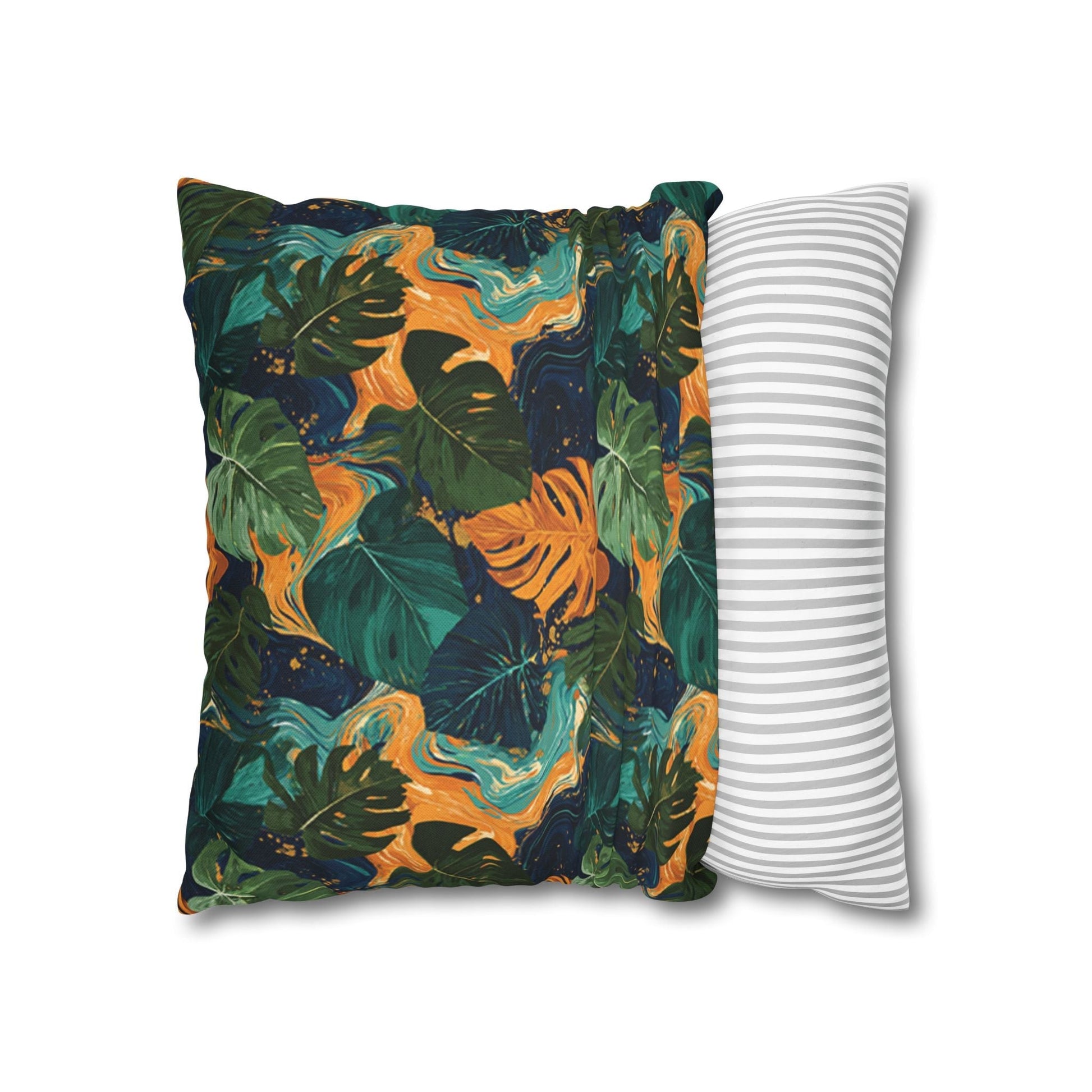 Spun Polyester Square Pillowcase, Artsulli - Art is Long, Life is Short, Home Decor, , , , , , , 