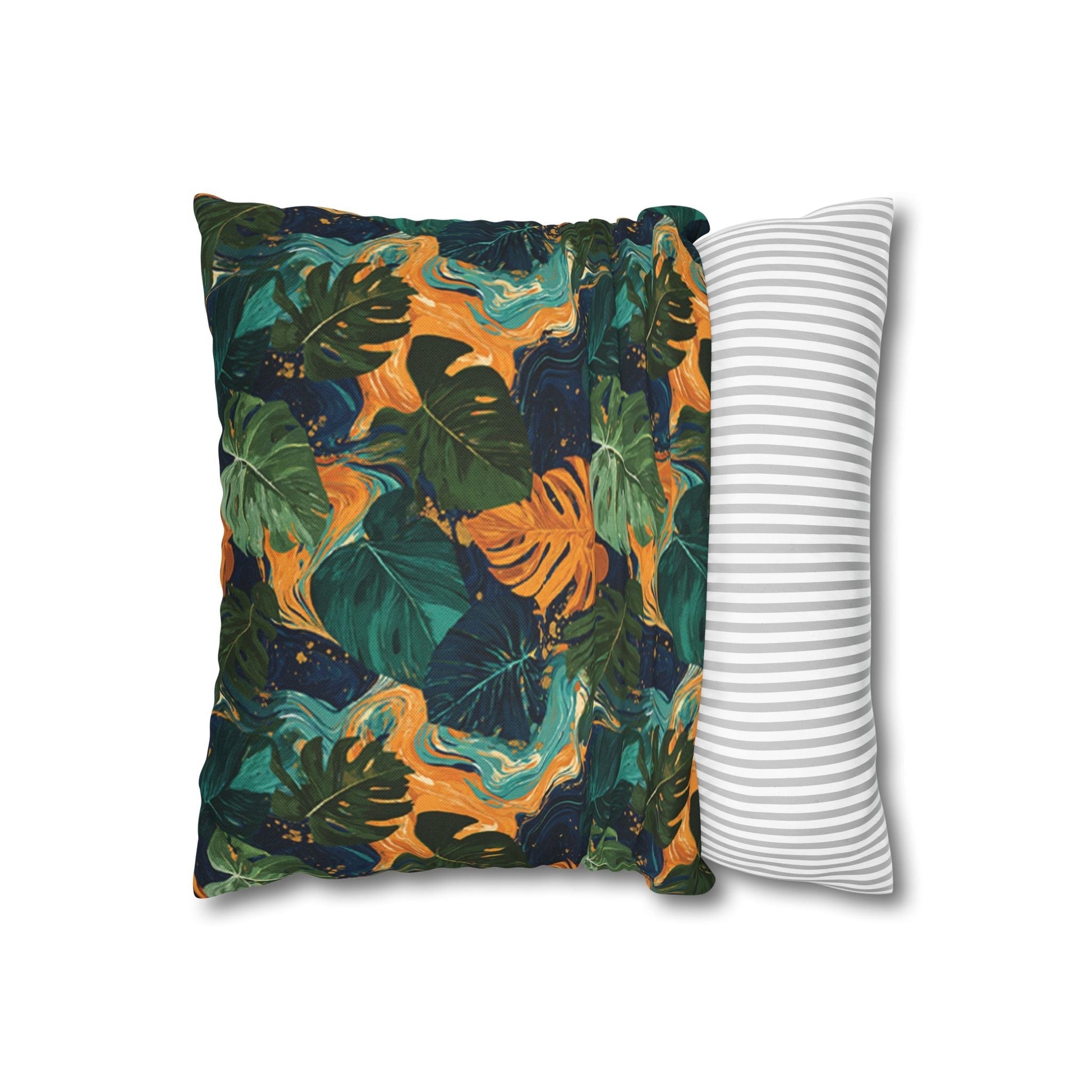 Spun Polyester Square Pillowcase, Artsulli - Art is Long, Life is Short, Home Decor, , , , , , , 