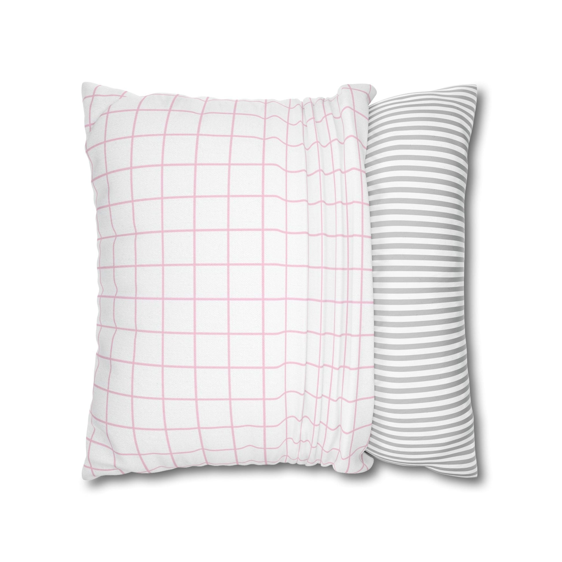 Spun Polyester Square Pillowcase, Artsulli - Art is Long, Life is Short, Home Decor, , , , , , , 