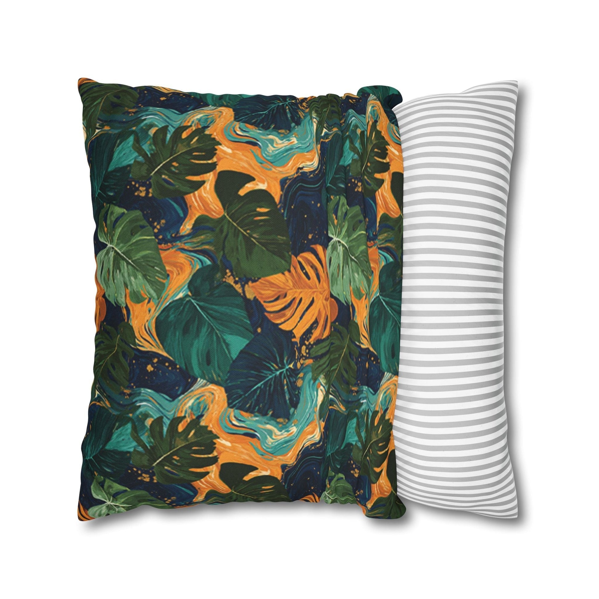 Spun Polyester Square Pillowcase, Artsulli - Art is Long, Life is Short, Home Decor, , , , , , , 