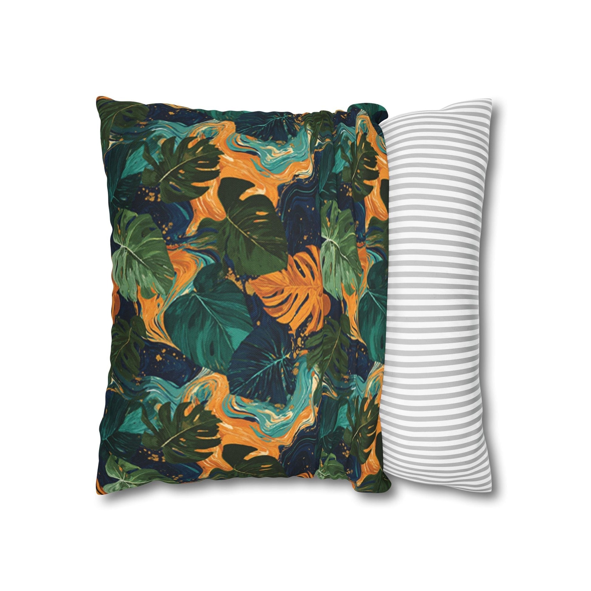 Spun Polyester Square Pillowcase, Artsulli - Art is Long, Life is Short, Home Decor, , , , , , , 
