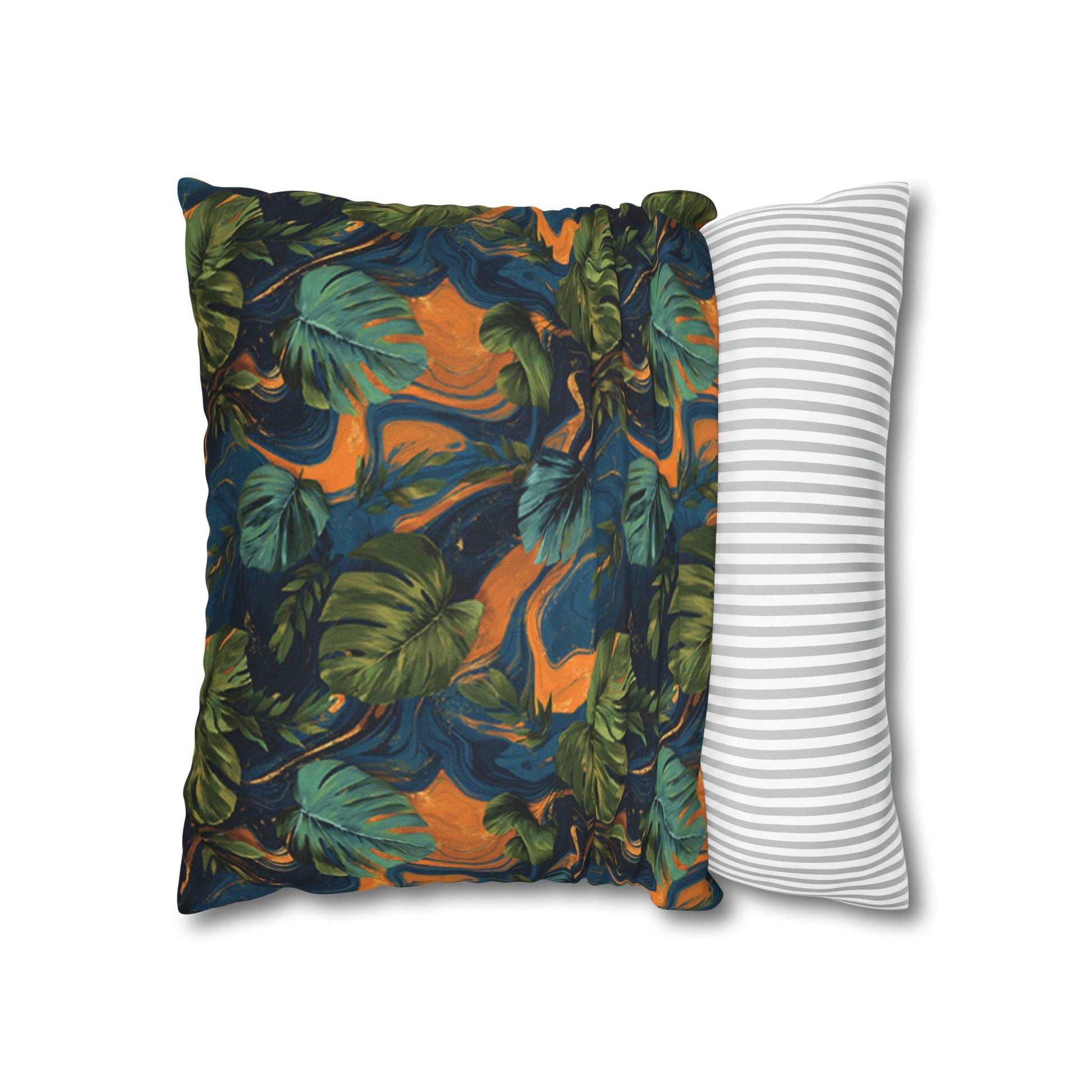 Spun Polyester Square Pillowcase, Artsulli - Art is Long, Life is Short, Home Decor, , , , , , , 