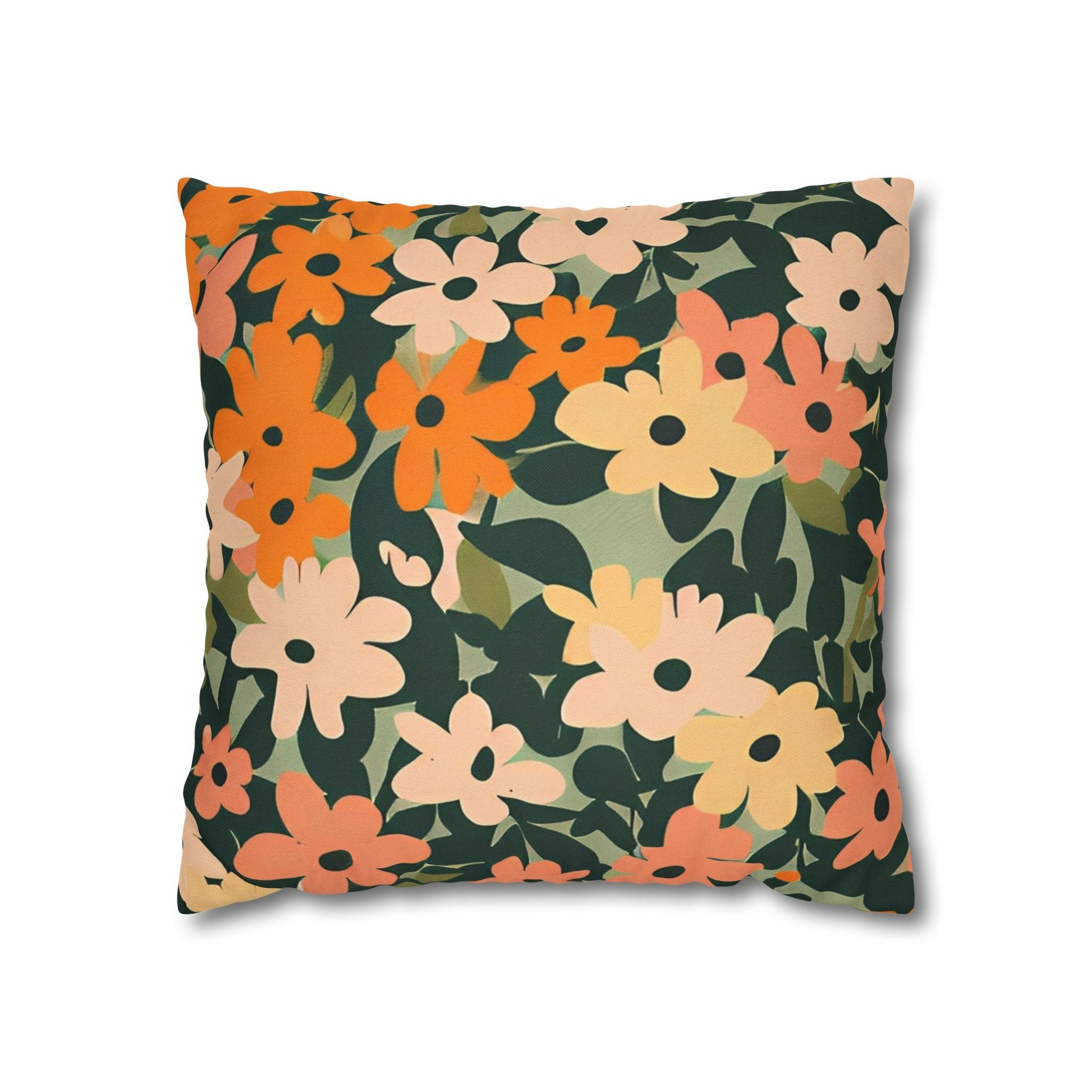 Spun Polyester Square Pillowcase, Artsulli - Art is Long, Life is Short, Home Decor, Size, 16" × 16", , , , , 10440663978918367128