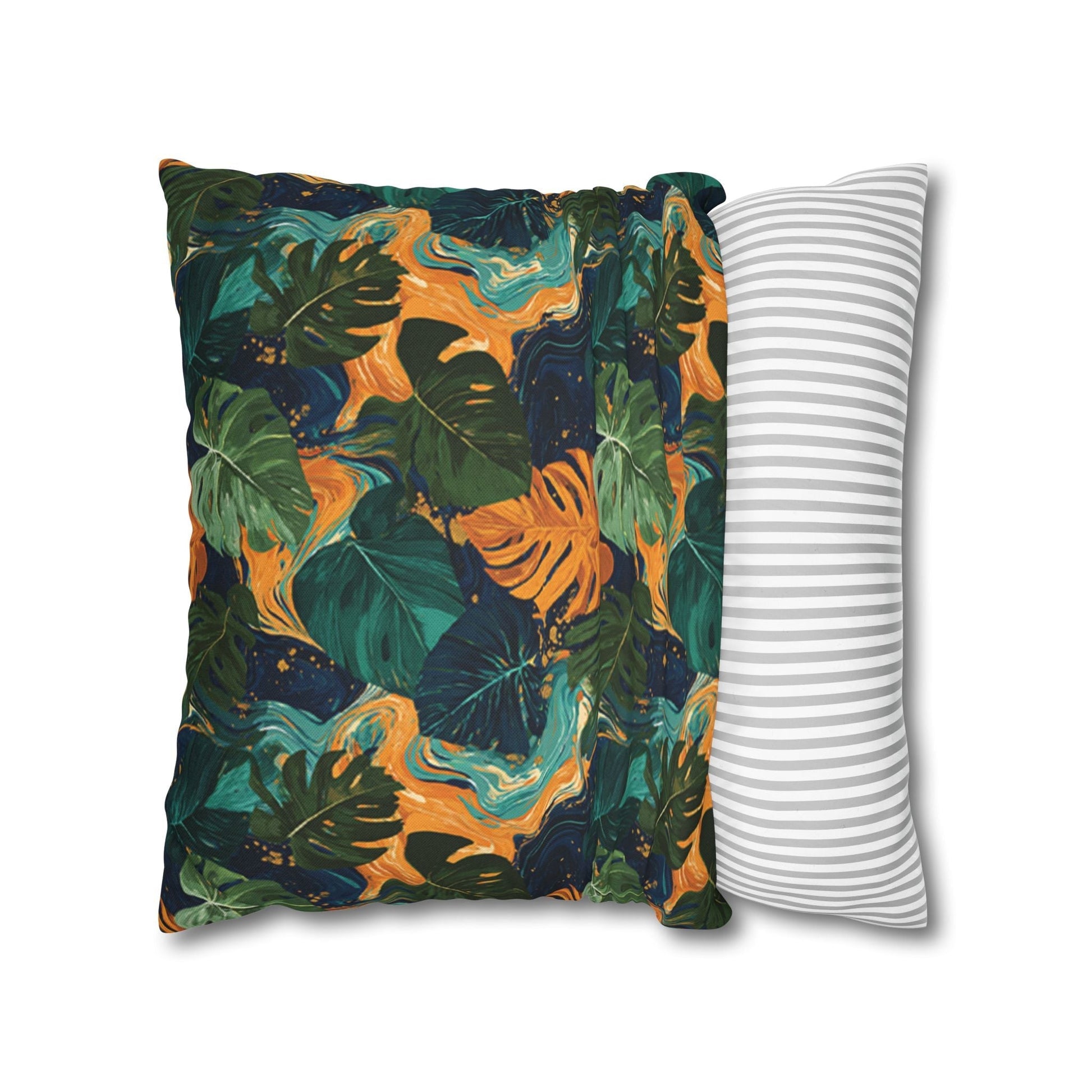 Spun Polyester Square Pillowcase, Artsulli - Art is Long, Life is Short, Home Decor, , , , , , , 