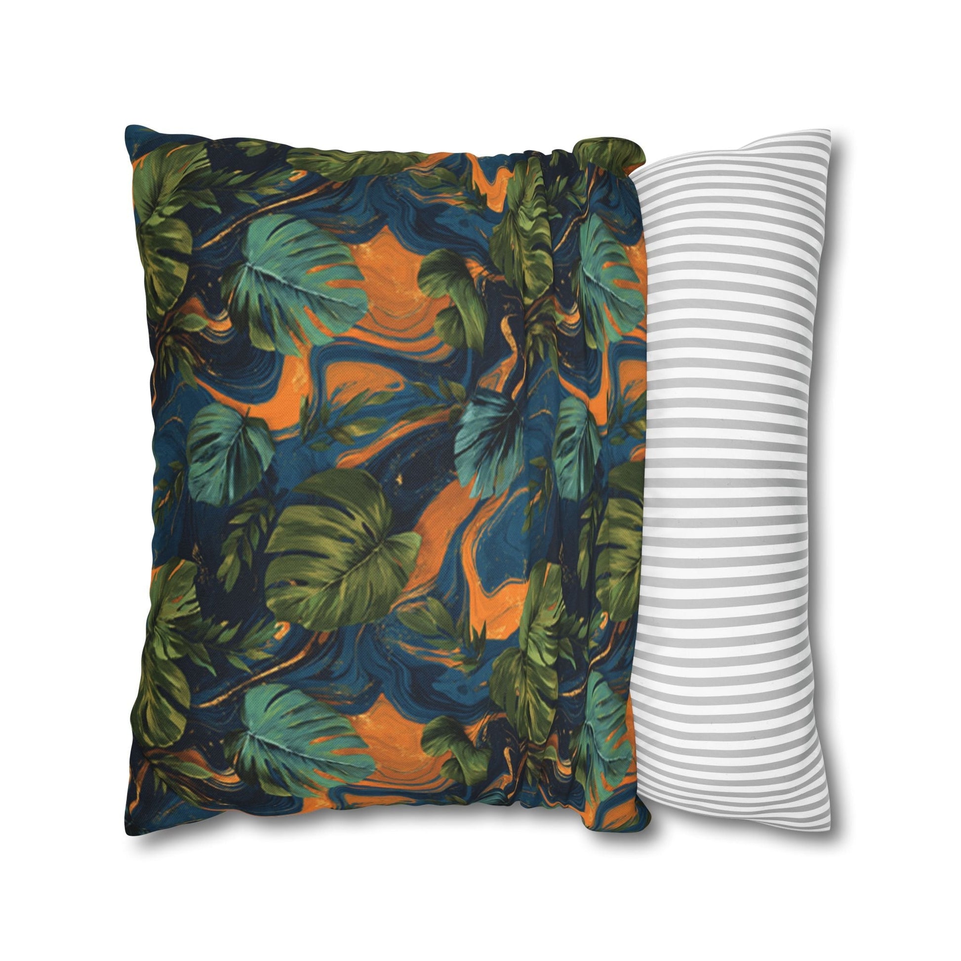Spun Polyester Square Pillowcase, Artsulli - Art is Long, Life is Short, Home Decor, , , , , , , 