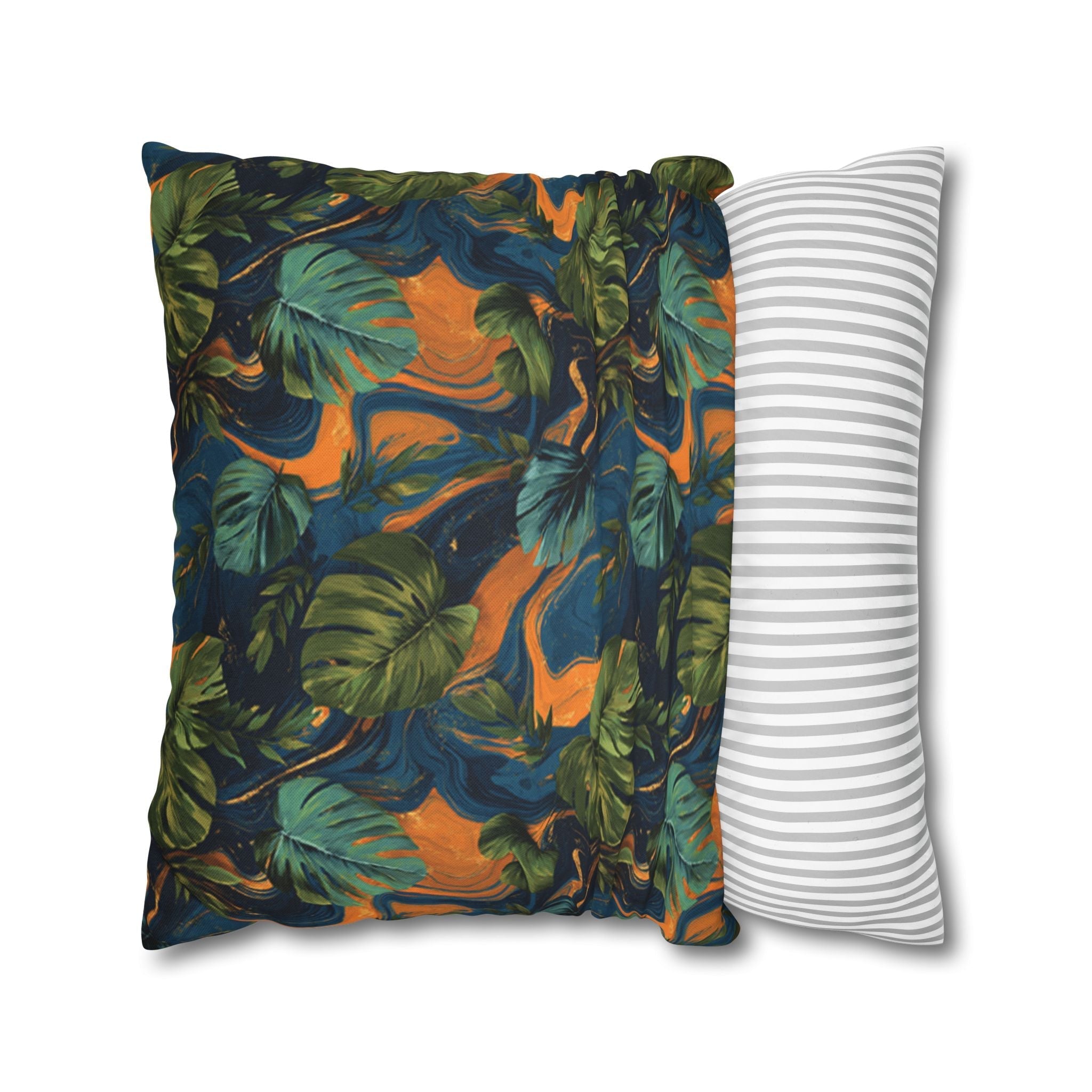 Spun Polyester Square Pillowcase, Artsulli - Art is Long, Life is Short, Home Decor, , , , , , , 
