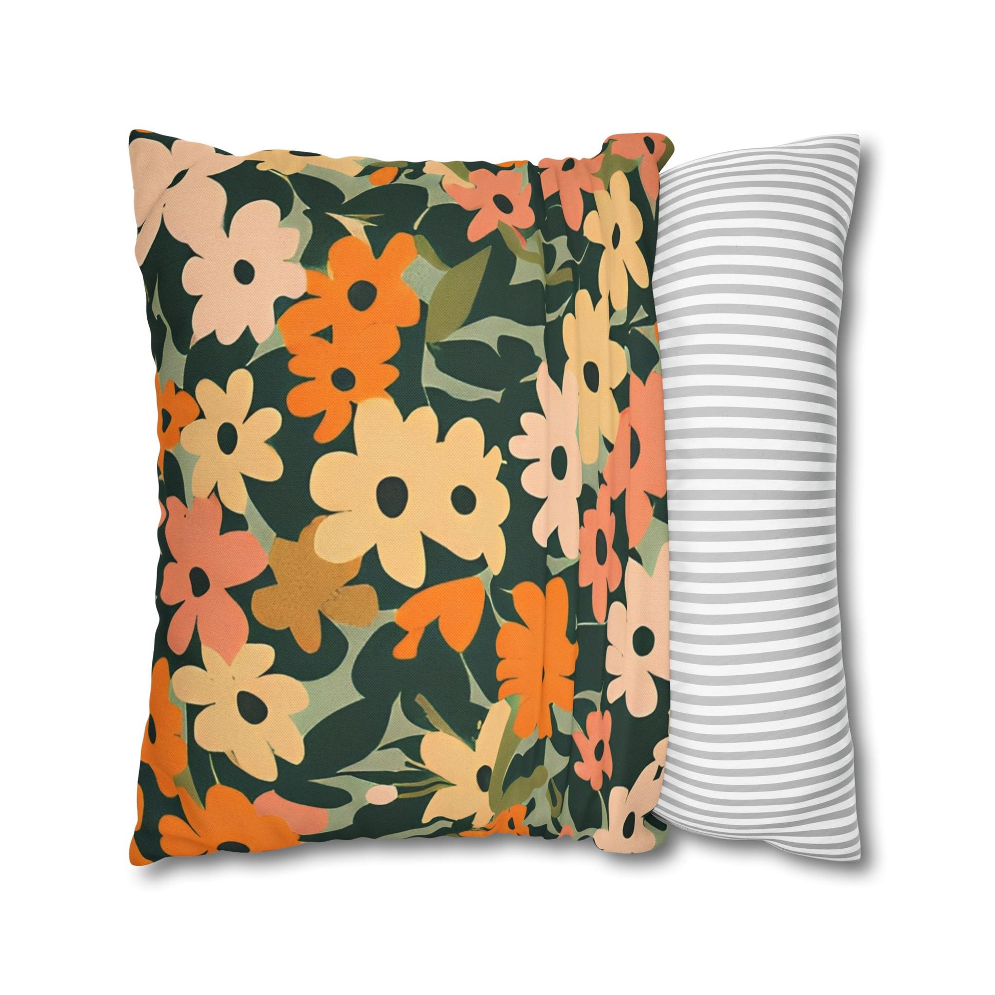 Spun Polyester Square Pillowcase, Artsulli - Art is Long, Life is Short, Home Decor, , , , , , , 