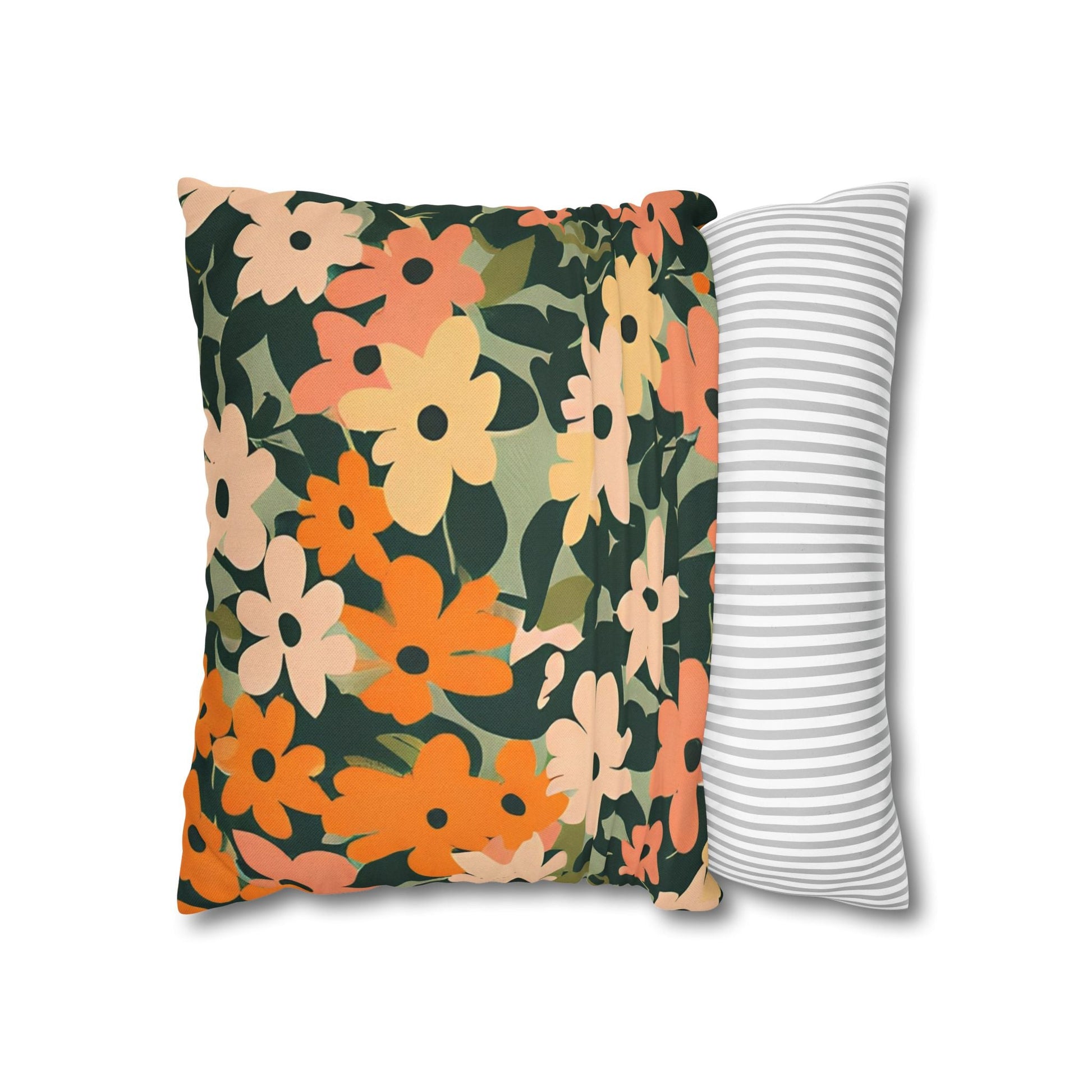 Spun Polyester Square Pillowcase, Artsulli - Art is Long, Life is Short, Home Decor, , , , , , , 