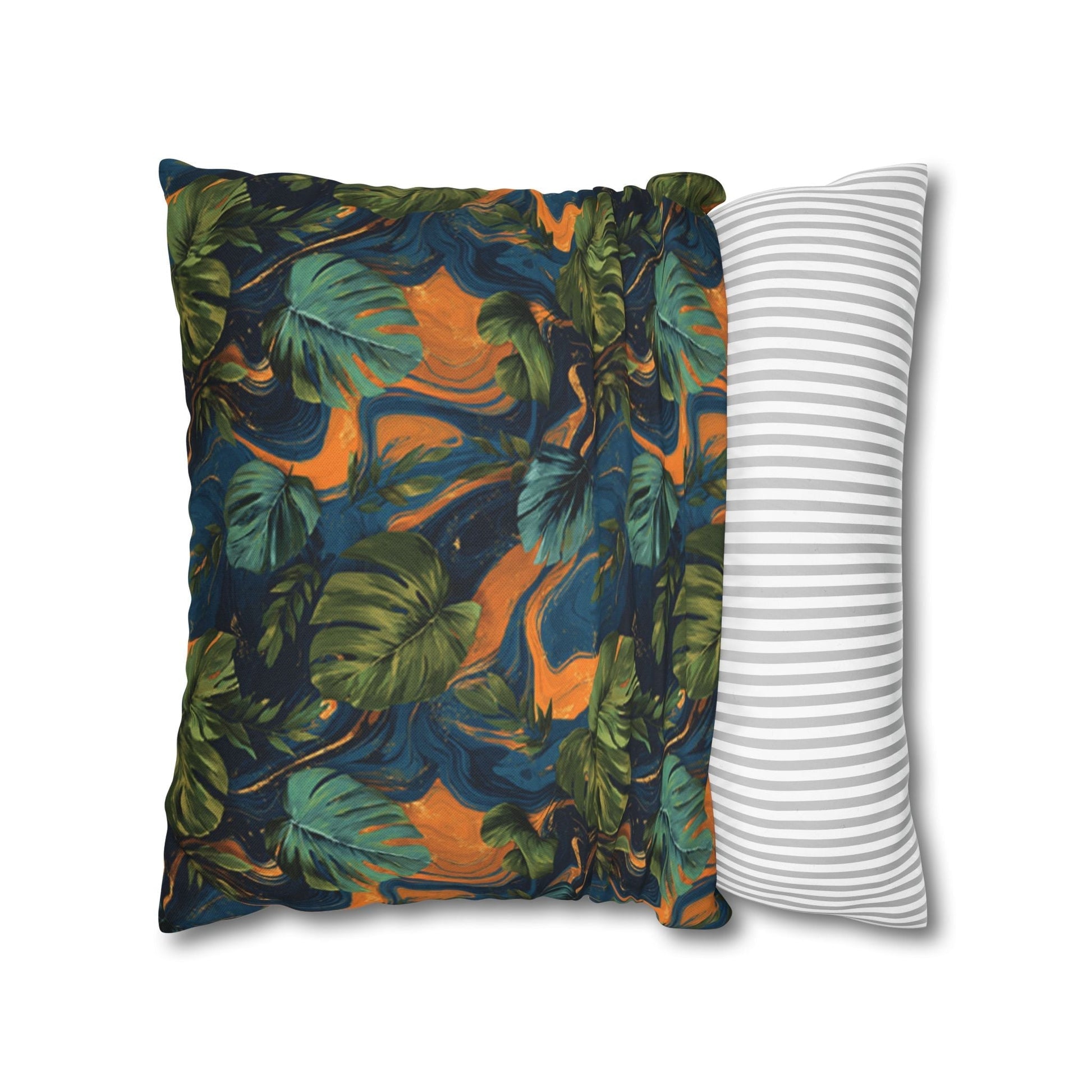 Spun Polyester Square Pillowcase, Artsulli - Art is Long, Life is Short, Home Decor, , , , , , , 