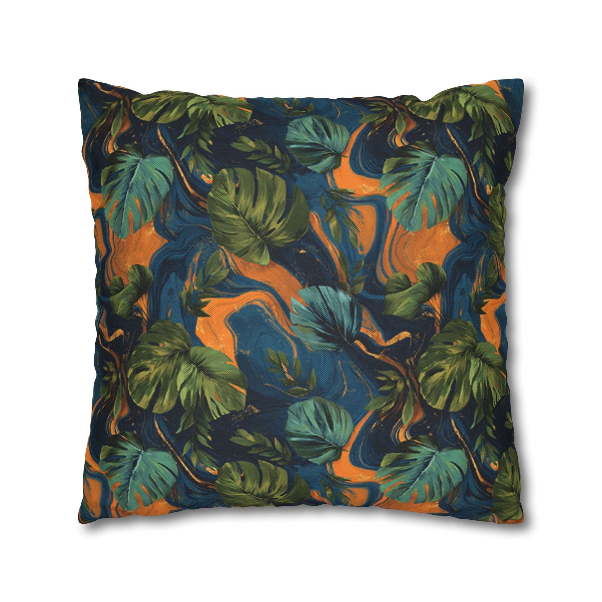 Spun Polyester Square Pillowcase, Artsulli - Art is Long, Life is Short, Home Decor, , , , , , , 