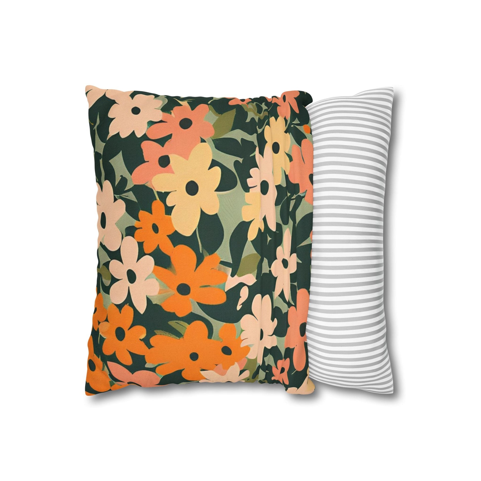 Spun Polyester Square Pillowcase, Artsulli - Art is Long, Life is Short, Home Decor, , , , , , , 