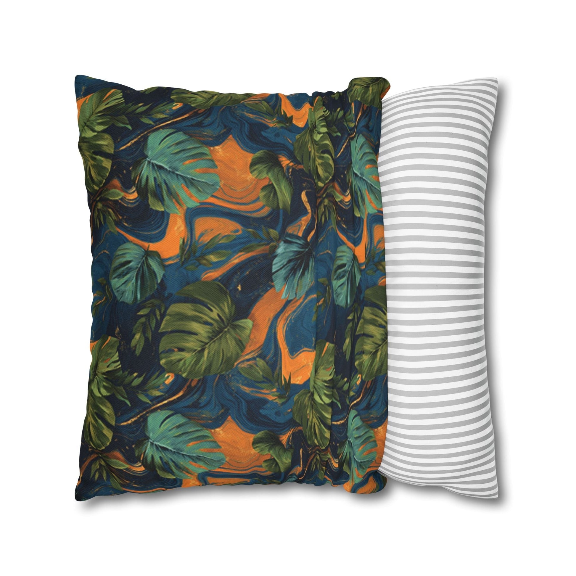 Spun Polyester Square Pillowcase, Artsulli - Art is Long, Life is Short, Home Decor, , , , , , , 