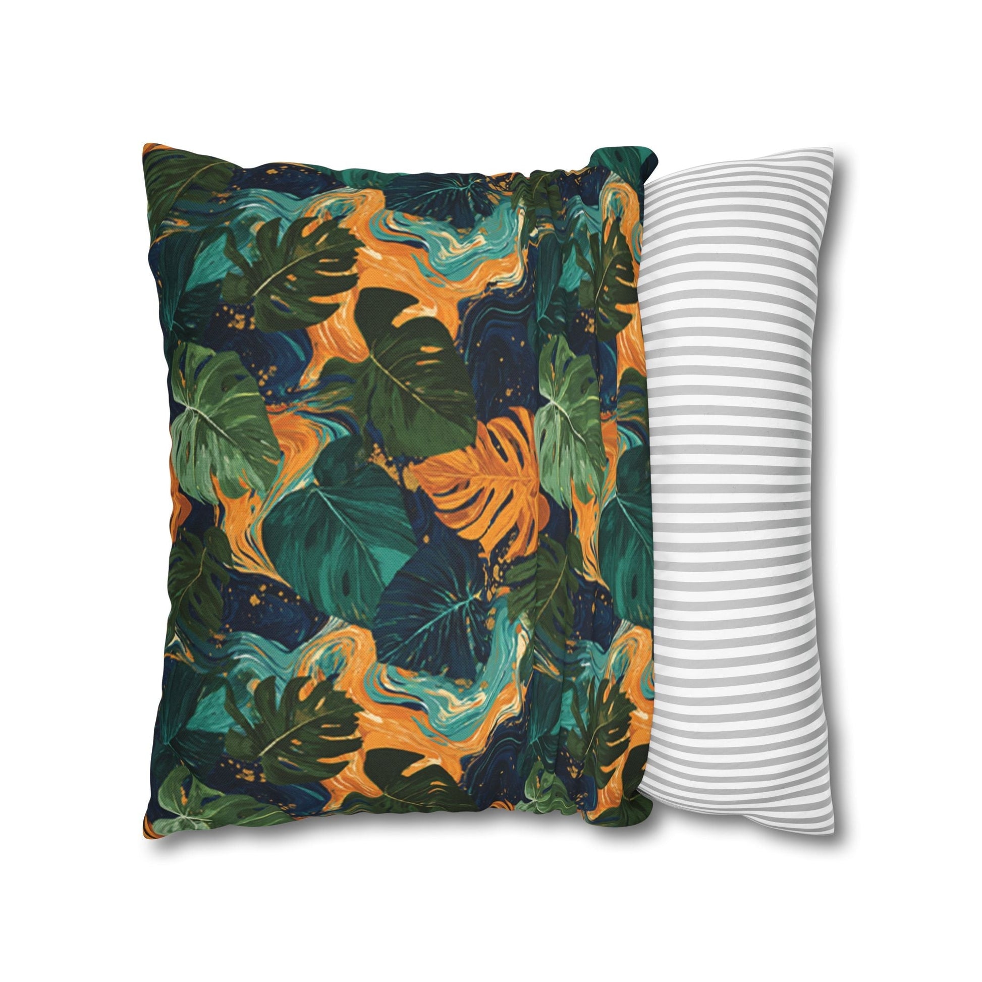 Spun Polyester Square Pillowcase, Artsulli - Art is Long, Life is Short, Home Decor, , , , , , , 