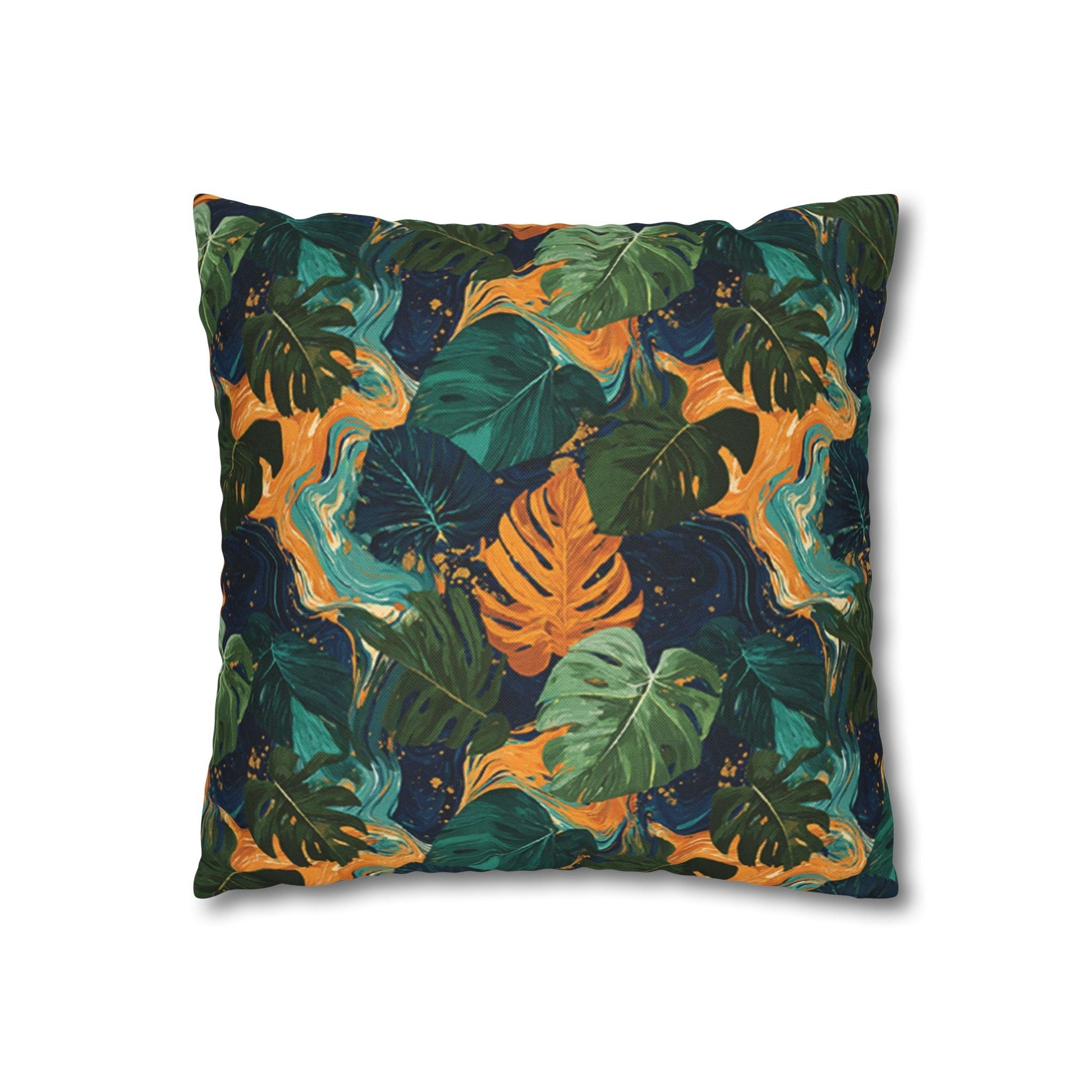 Spun Polyester Square Pillowcase, Artsulli - Art is Long, Life is Short, Home Decor, , , , , , , 