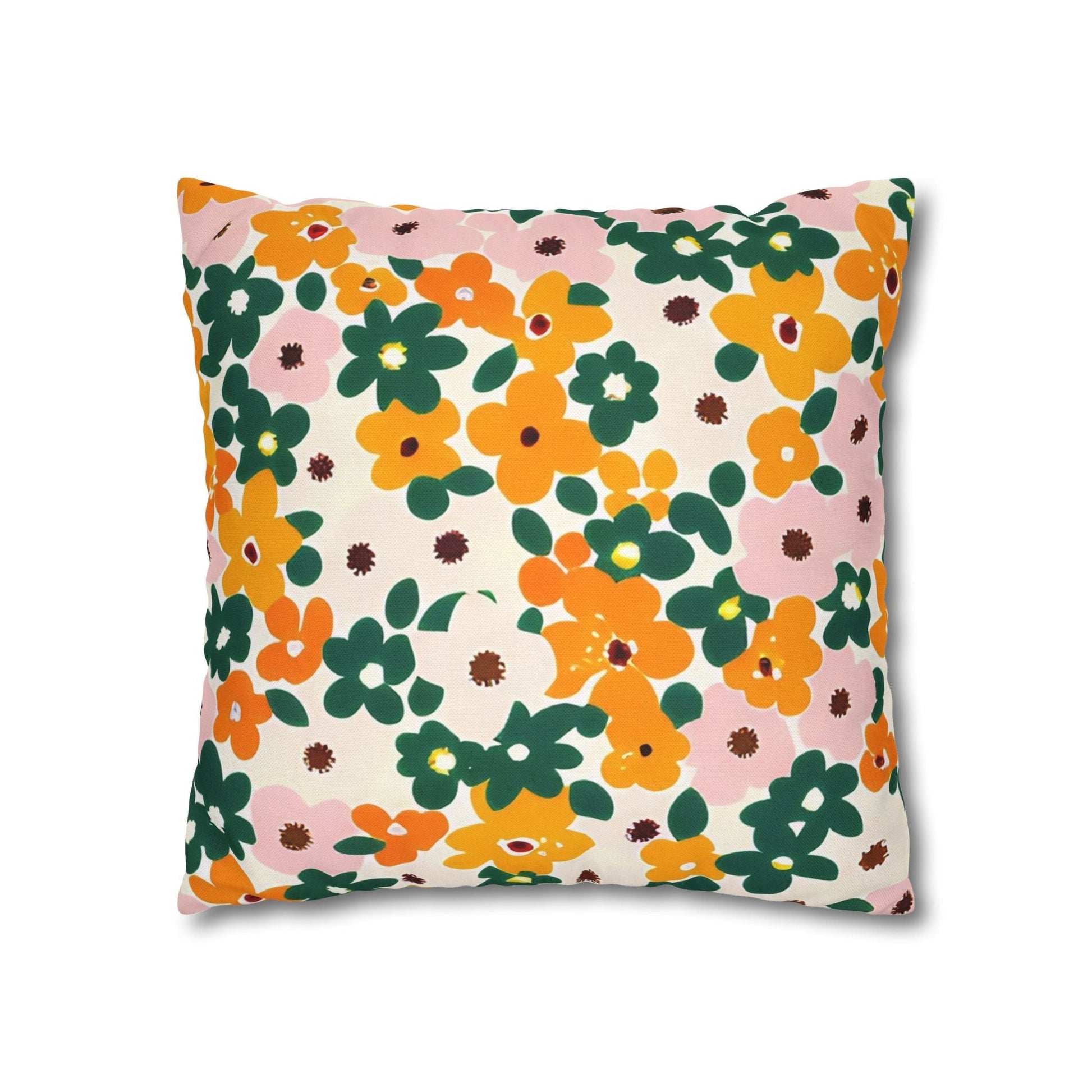 Spun Polyester Square Pillowcase, Artsulli - Art is Long, Life is Short, Home Decor, , , , , , , 