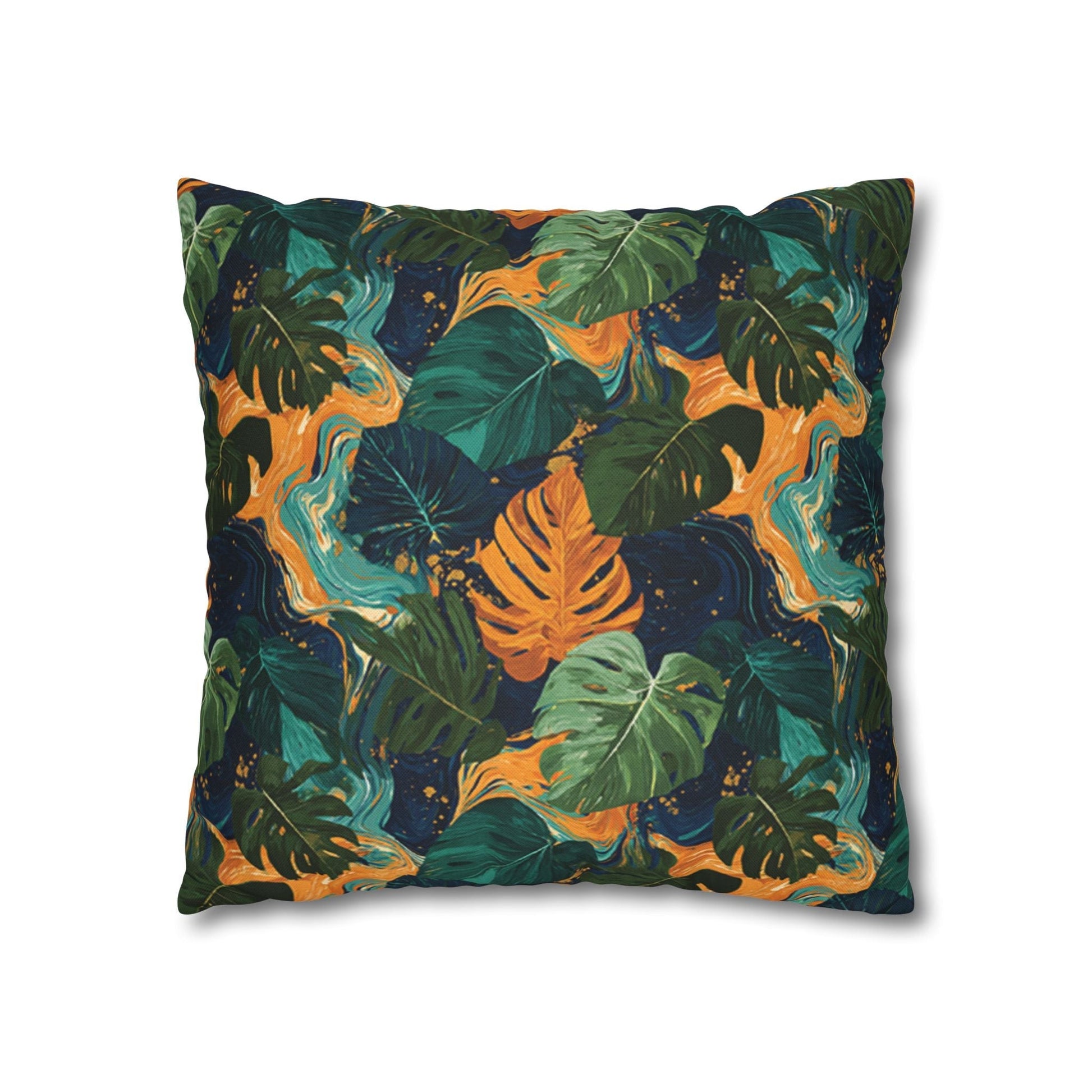 Spun Polyester Square Pillowcase, Artsulli - Art is Long, Life is Short, Home Decor, , , , , , , 