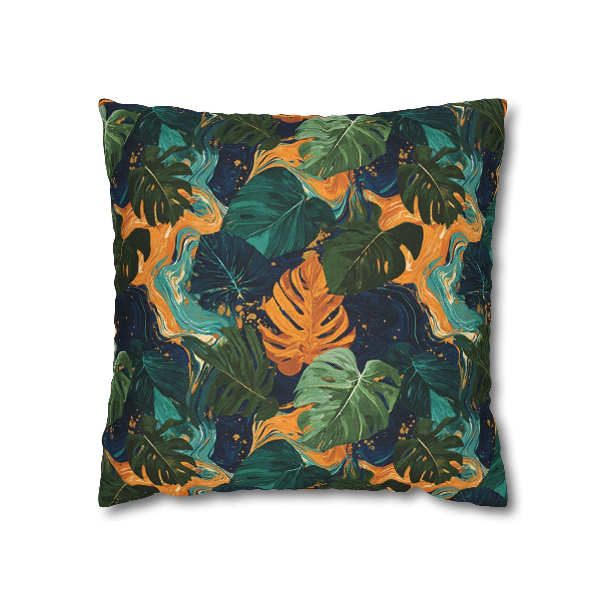 Spun Polyester Square Pillowcase, Artsulli - Art is Long, Life is Short, Home Decor, Size, 16" × 16", , , , , 32851153388213397199