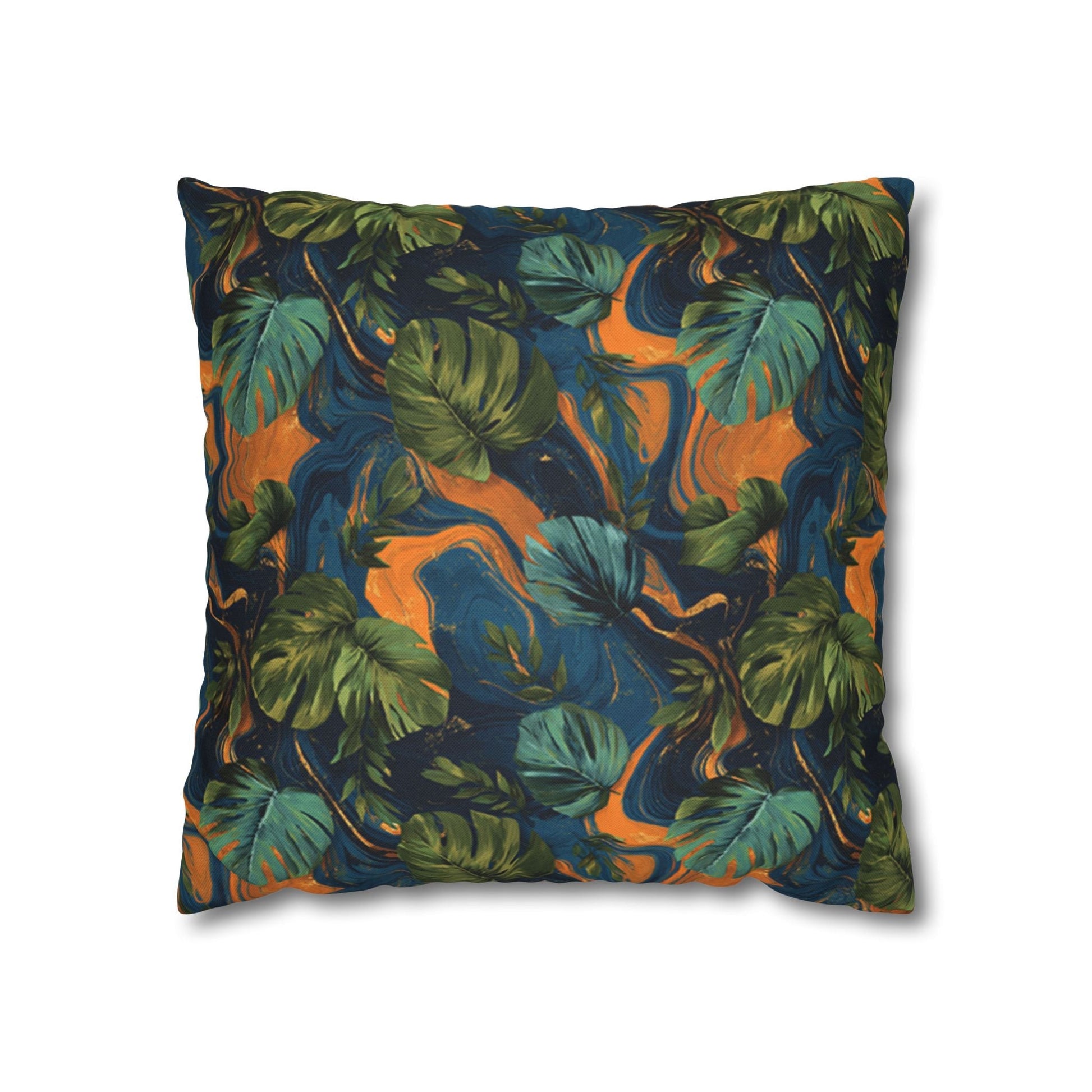 Spun Polyester Square Pillowcase, Artsulli - Art is Long, Life is Short, Home Decor, Size, 16" × 16", , , , , 20950186985646845336