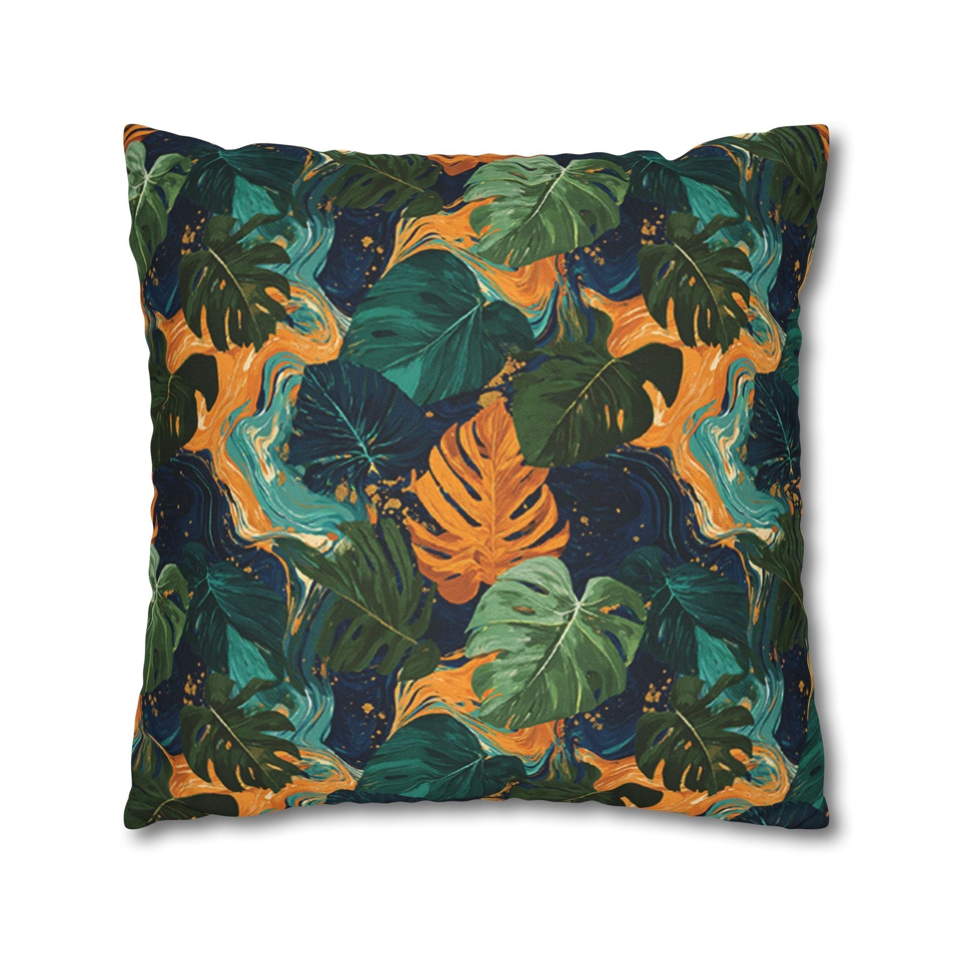 Spun Polyester Square Pillowcase, Artsulli - Art is Long, Life is Short, Home Decor, , , , , , , 