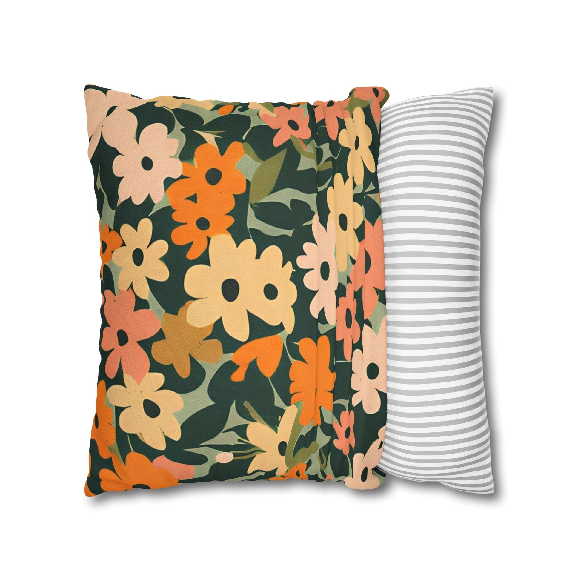 Spun Polyester Square Pillowcase, Artsulli - Art is Long, Life is Short, Home Decor, , , , , , , 