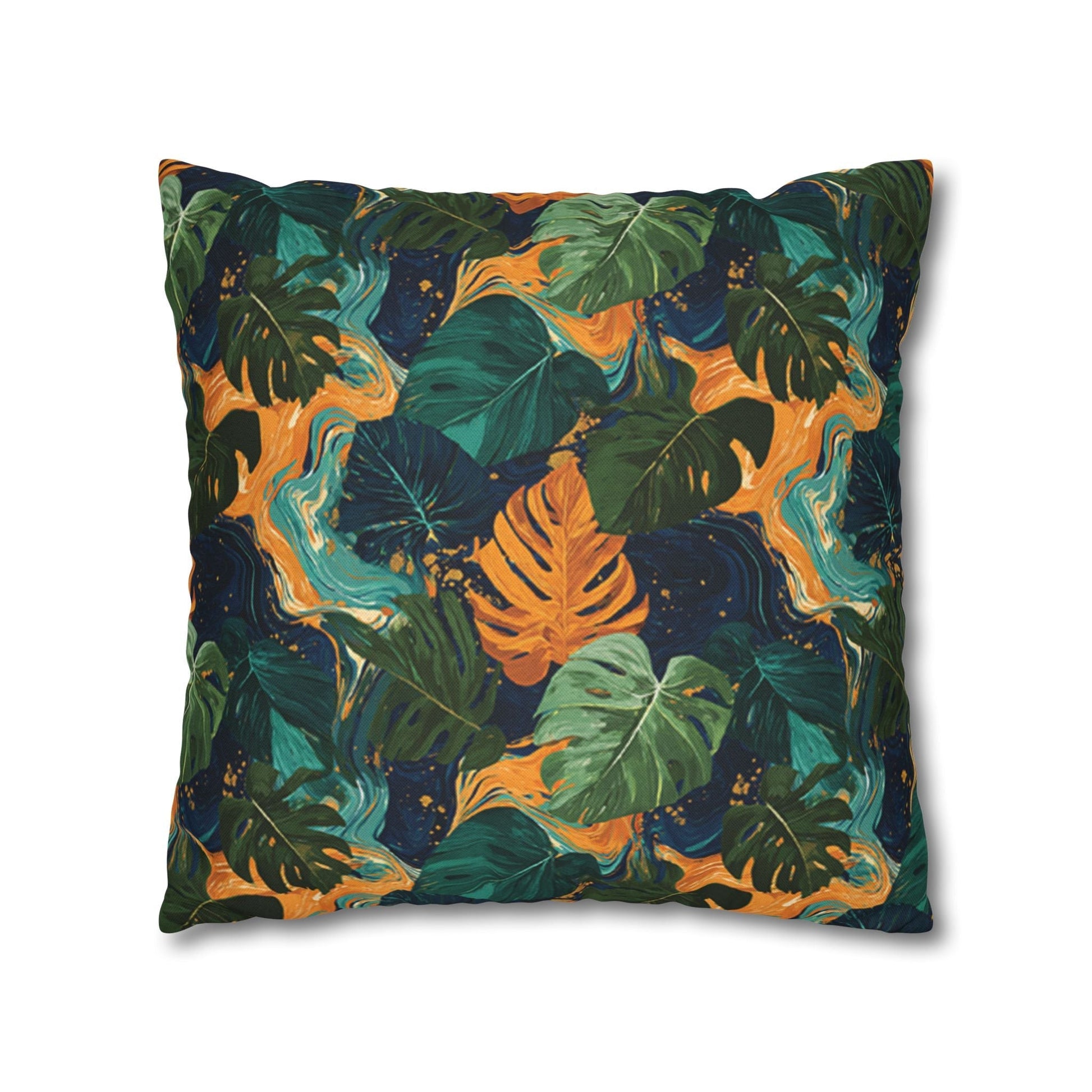 Spun Polyester Square Pillowcase, Artsulli - Art is Long, Life is Short, Home Decor, , , , , , , 