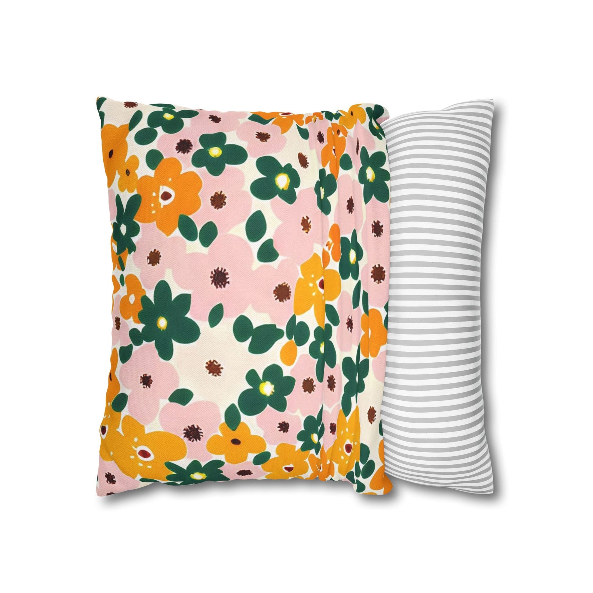 Spun Polyester Square Pillowcase, Artsulli - Art is Long, Life is Short, Home Decor, , , , , , , 
