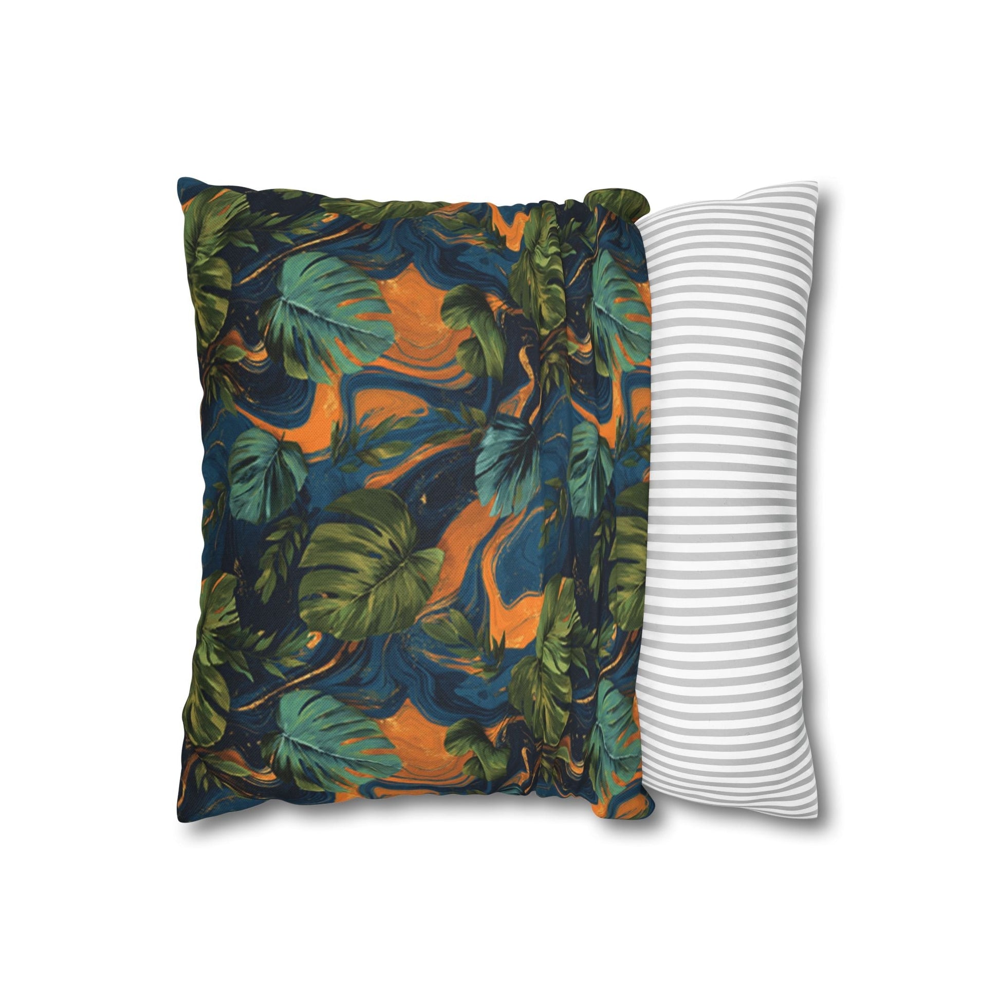 Spun Polyester Square Pillowcase, Artsulli - Art is Long, Life is Short, Home Decor, , , , , , , 