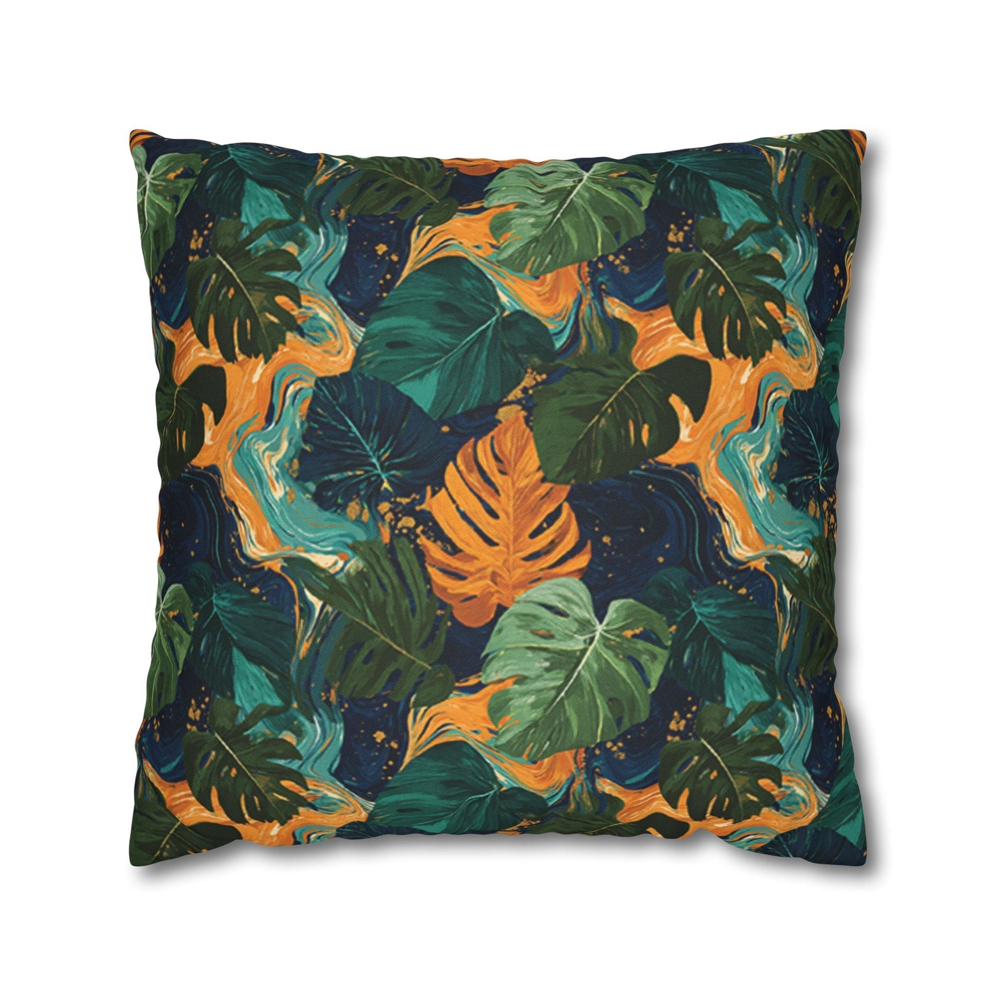 Spun Polyester Square Pillowcase, Artsulli - Art is Long, Life is Short, Home Decor, Size, 20" × 20", , , , , 25751534441629561510