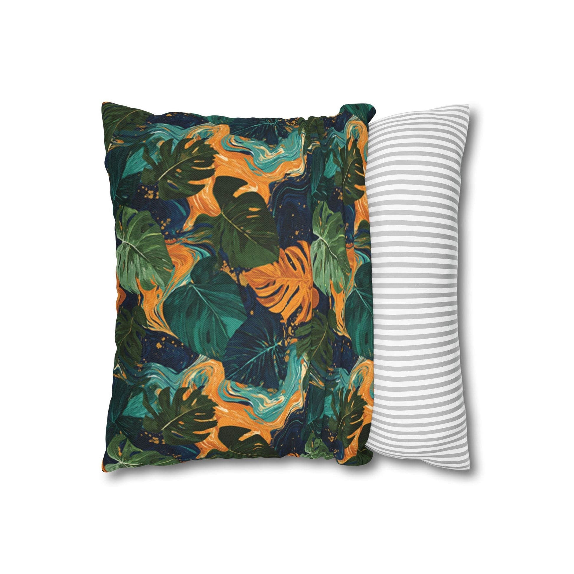 Spun Polyester Square Pillowcase, Artsulli - Art is Long, Life is Short, Home Decor, , , , , , , 