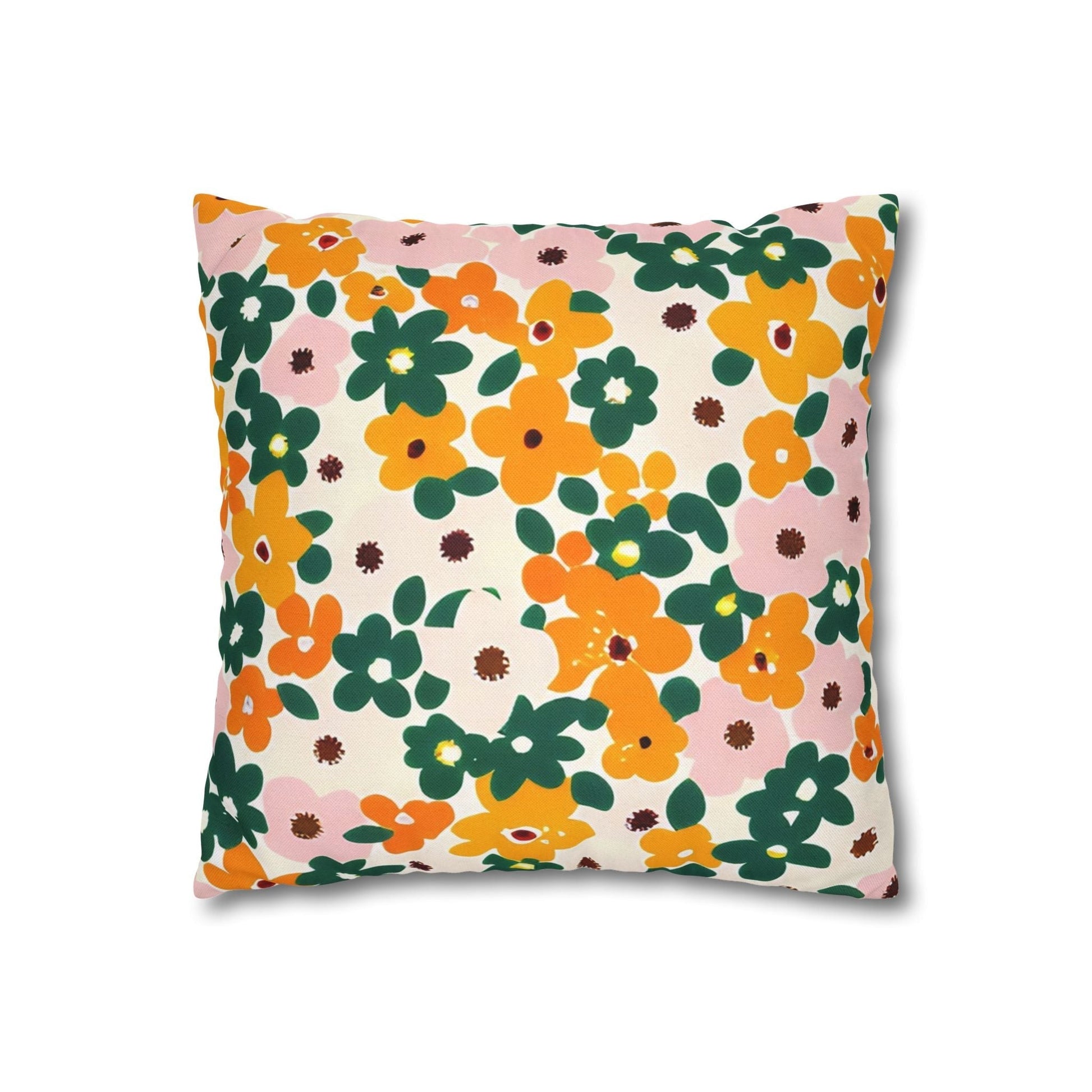 Spun Polyester Square Pillowcase, Artsulli - Art is Long, Life is Short, Home Decor, , , , , , , 