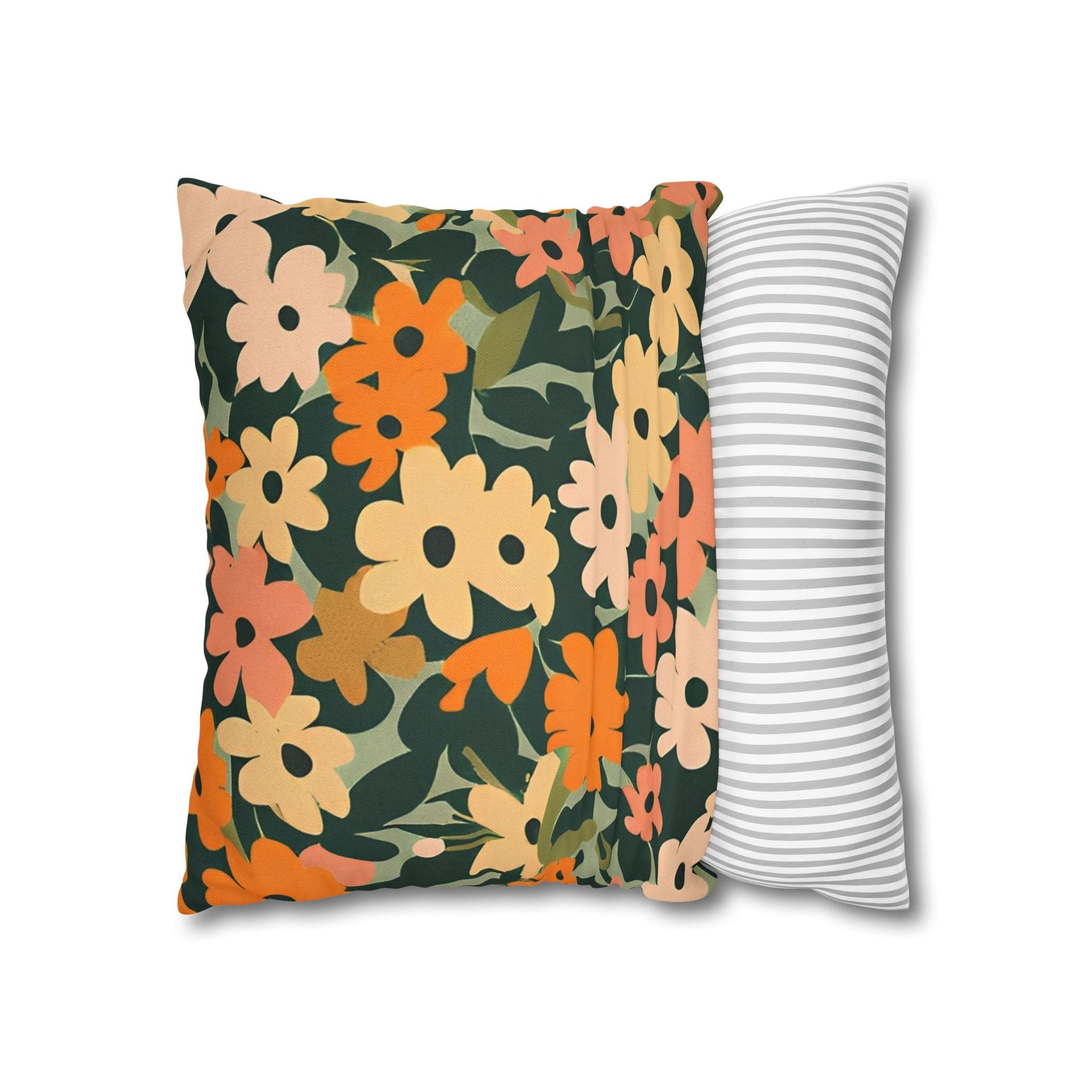 Spun Polyester Square Pillowcase, Artsulli - Art is Long, Life is Short, Home Decor, , , , , , , 