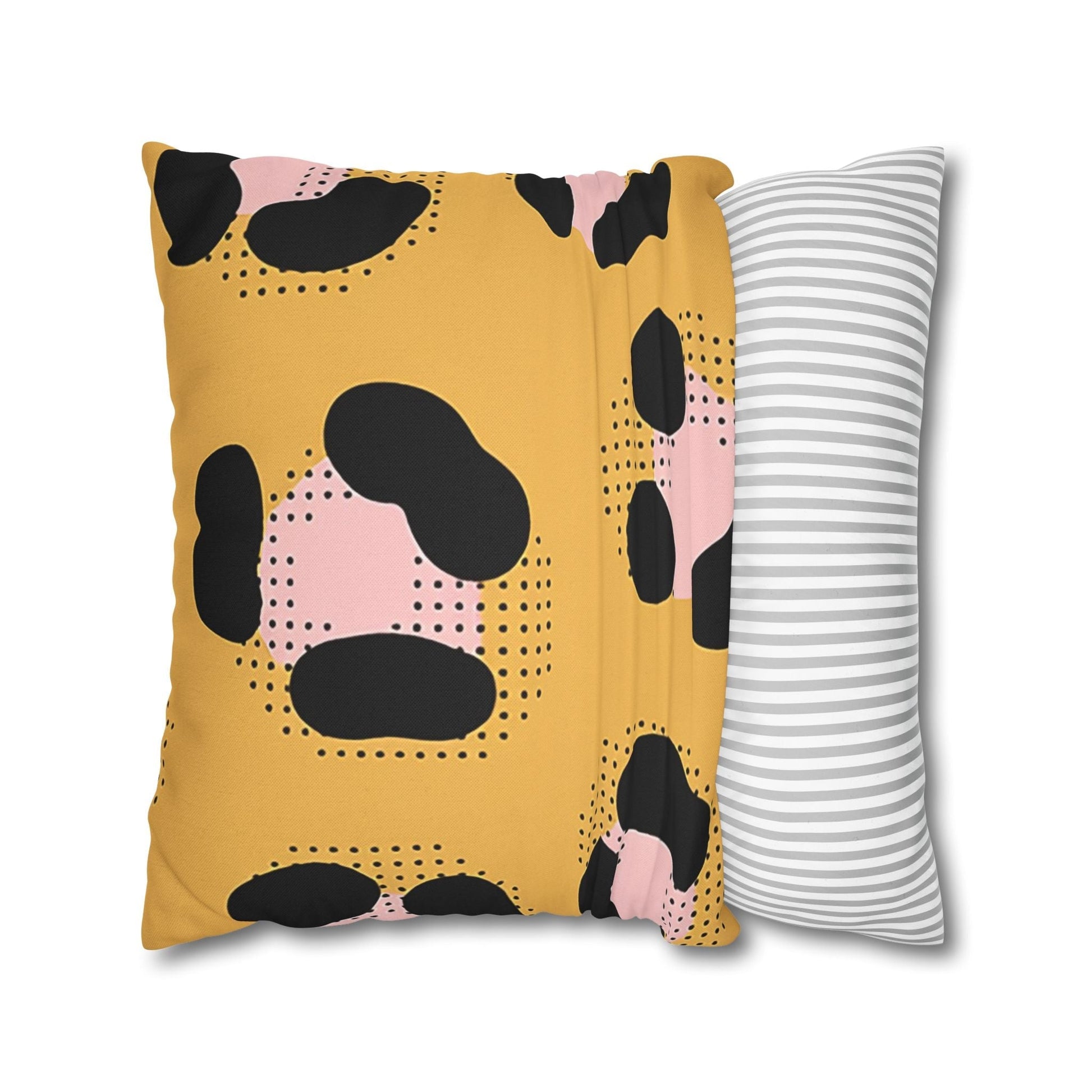 Spun Polyester Square Pillowcase, Artsulli - Art is Long, Life is Short, Home Decor, , , , , , , 