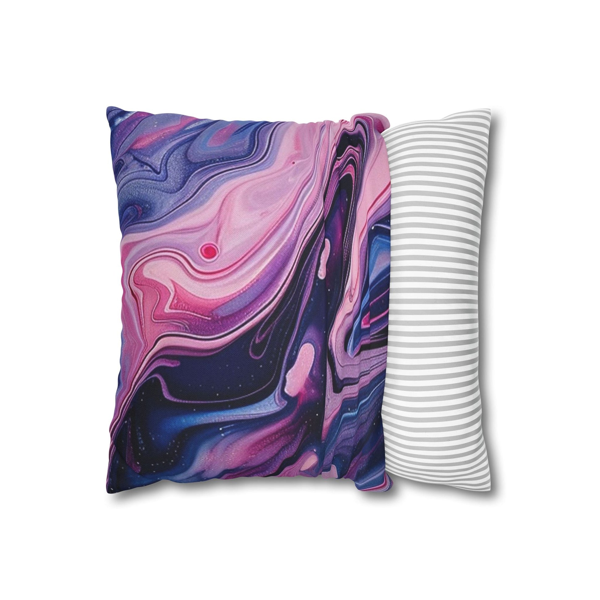 Spun Polyester Square Pillowcase, Artsulli - Art is Long, Life is Short, Home Decor, , , , , , , 