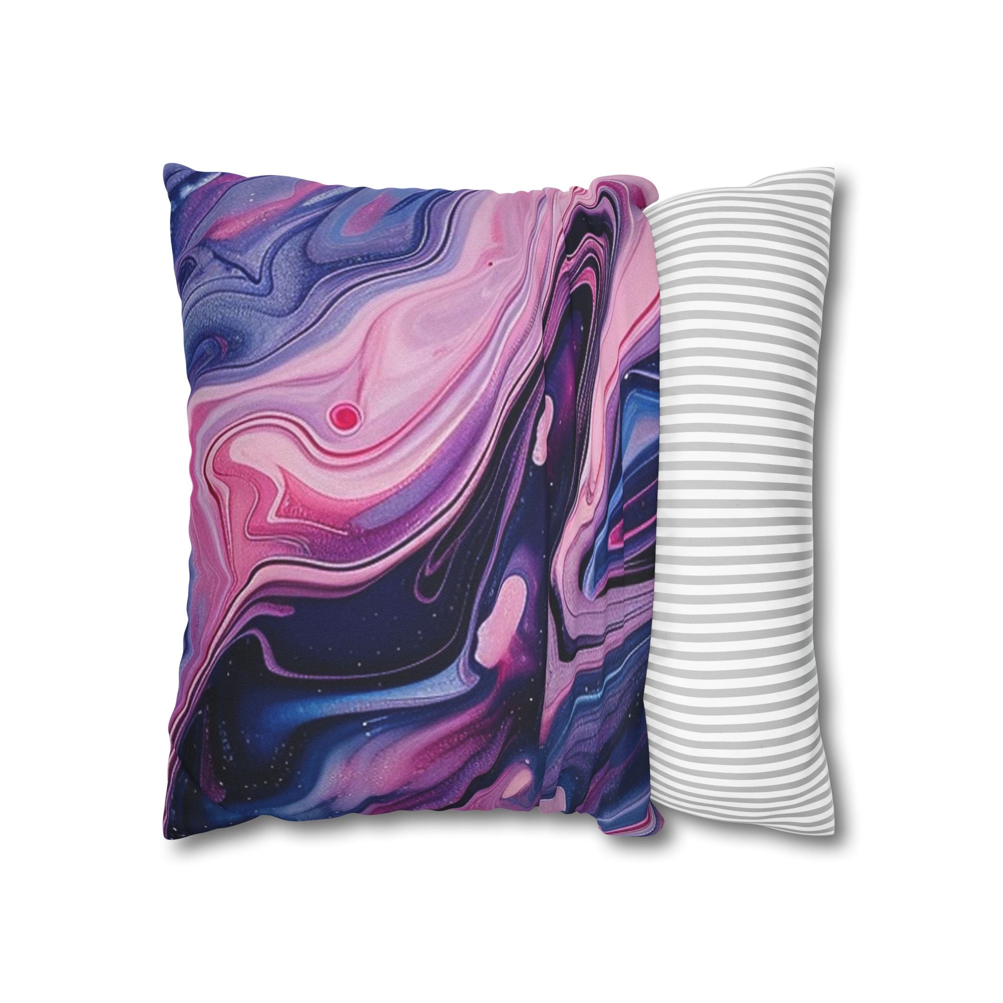 Spun Polyester Square Pillowcase, Artsulli - Art is Long, Life is Short, Home Decor, , , , , , , 