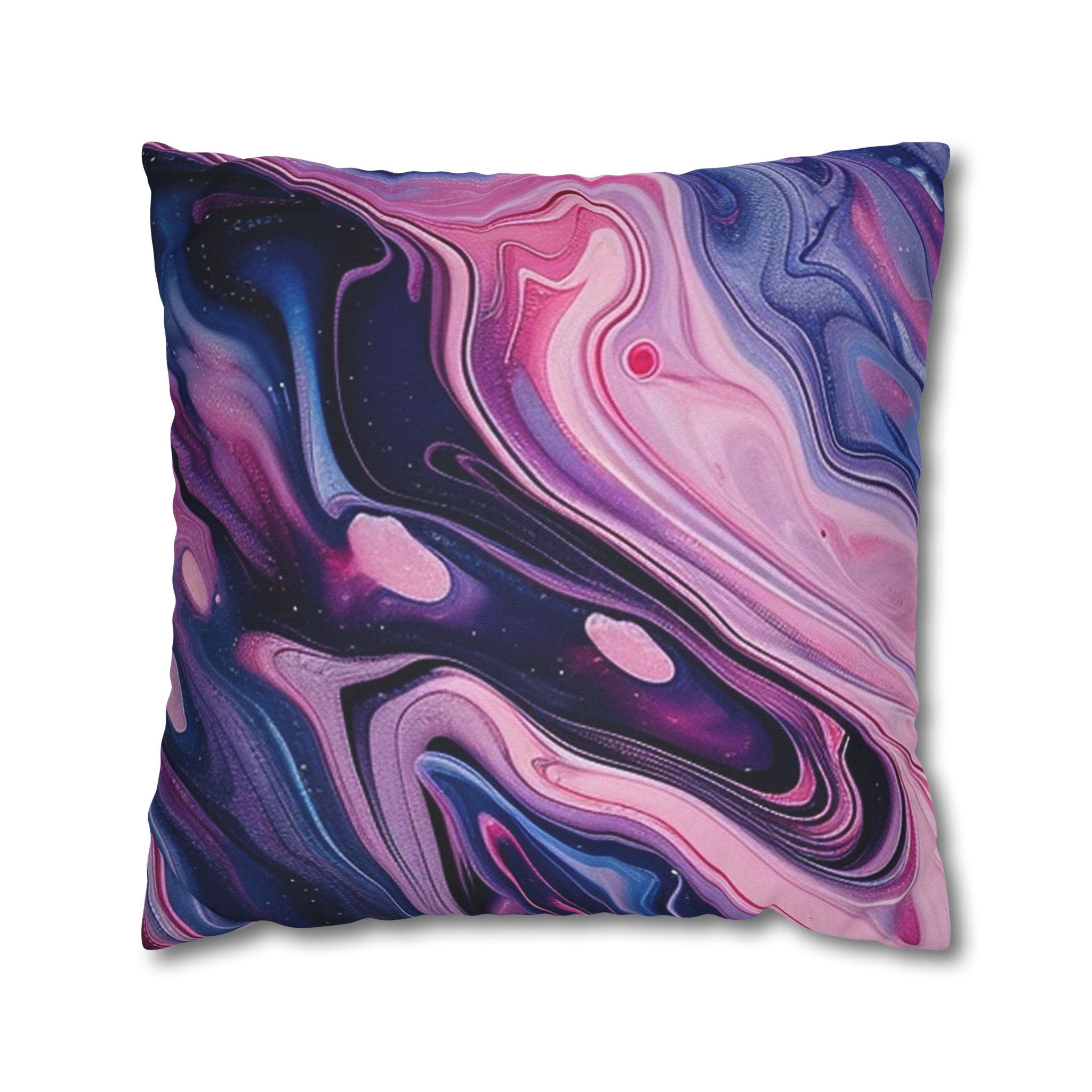 Spun Polyester Square Pillowcase, Artsulli - Art is Long, Life is Short, Home Decor, Size, 20" × 20", , , , , 14028021002998608587