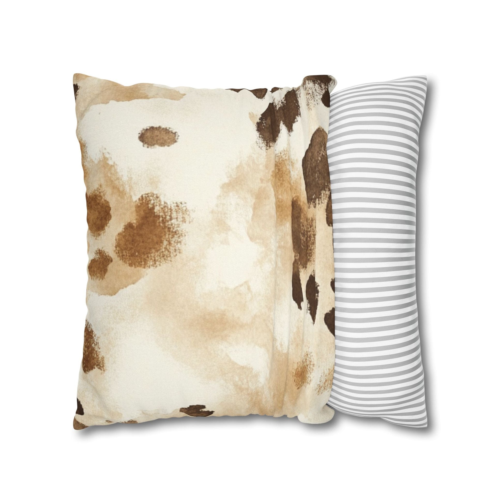 Spun Polyester Square Pillowcase, Artsulli - Art is Long, Life is Short, Home Decor, , , , , , , 