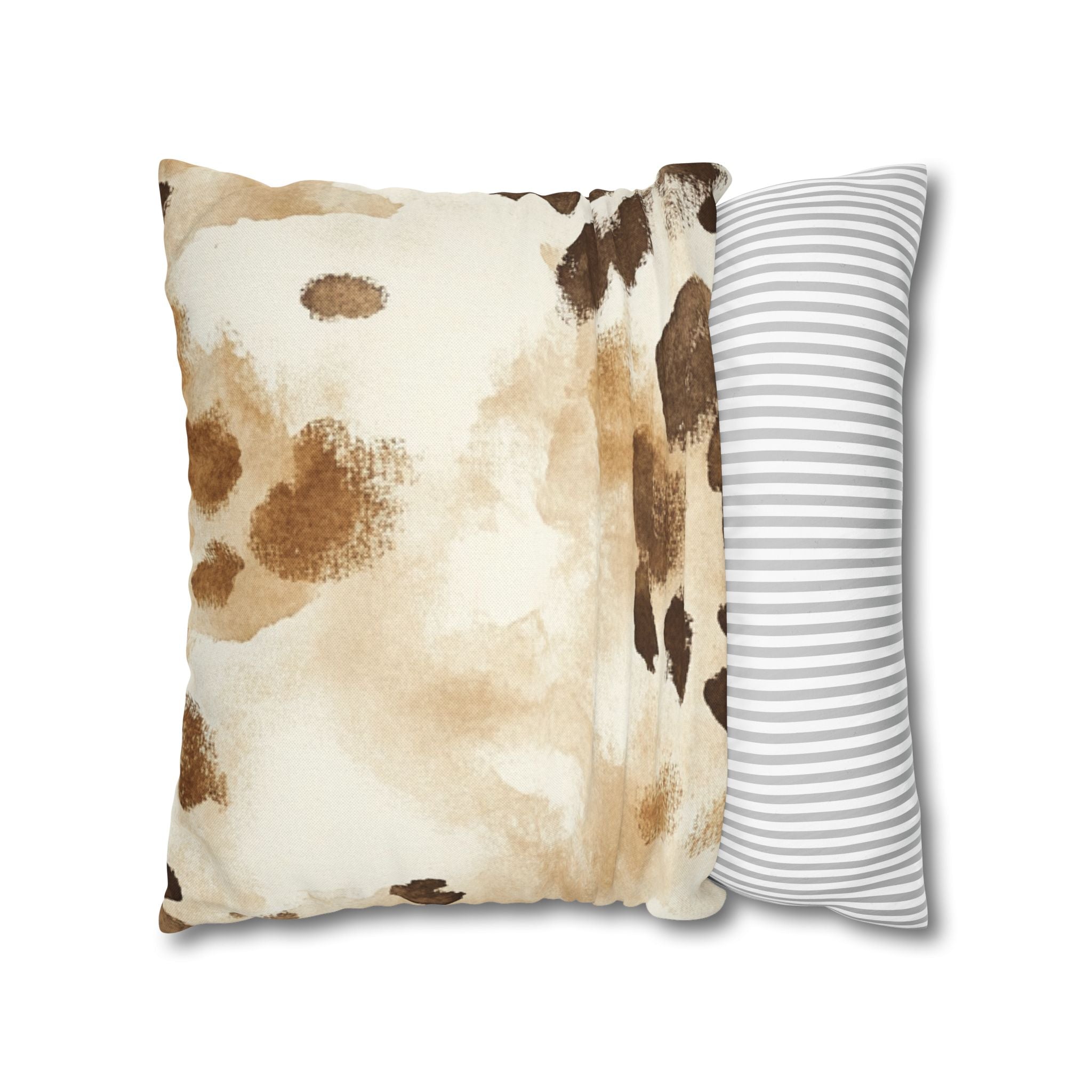 Spun Polyester Square Pillowcase, Artsulli - Art is Long, Life is Short, Home Decor, , , , , , , 