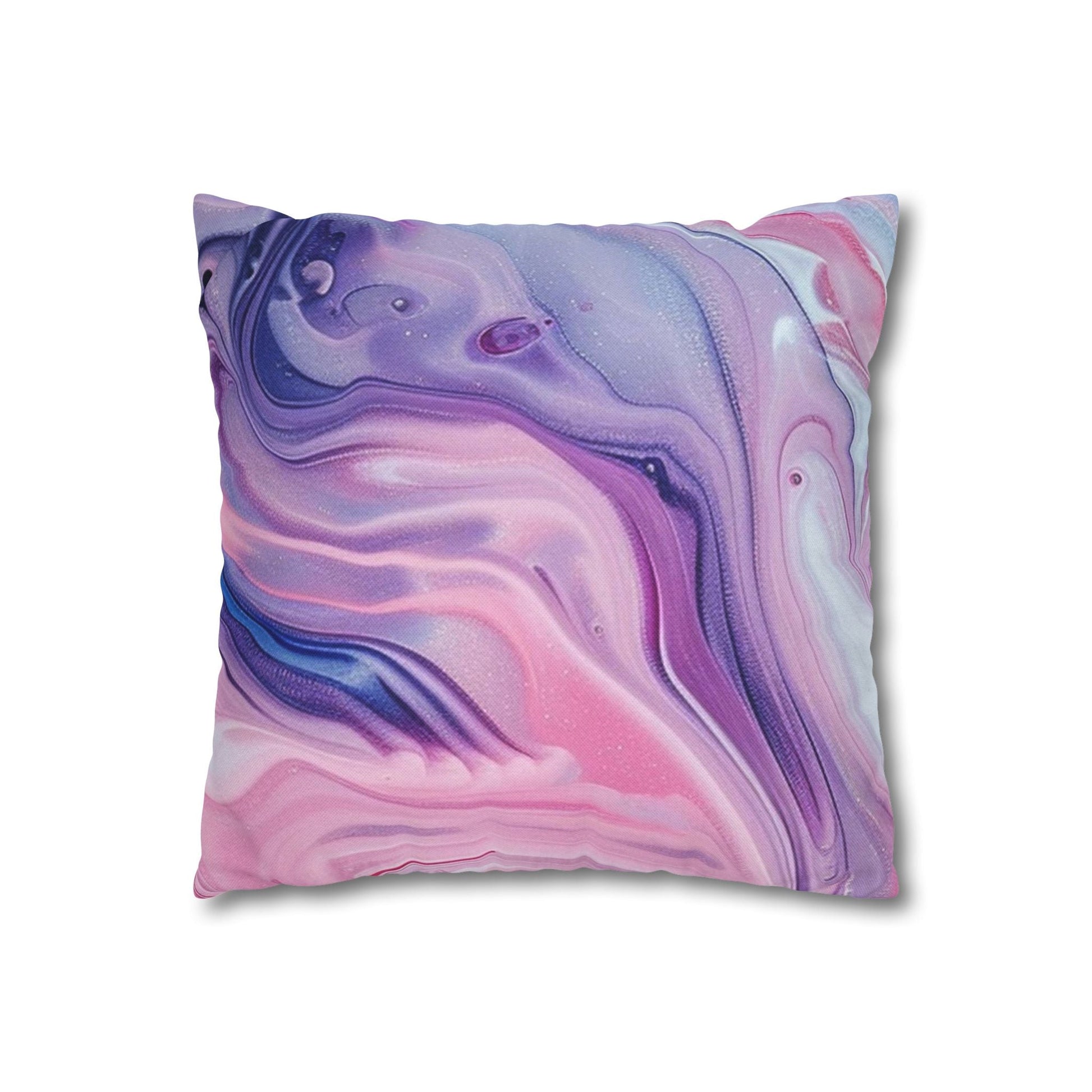 Spun Polyester Square Pillowcase, Artsulli - Art is Long, Life is Short, Home Decor, , , , , , , 