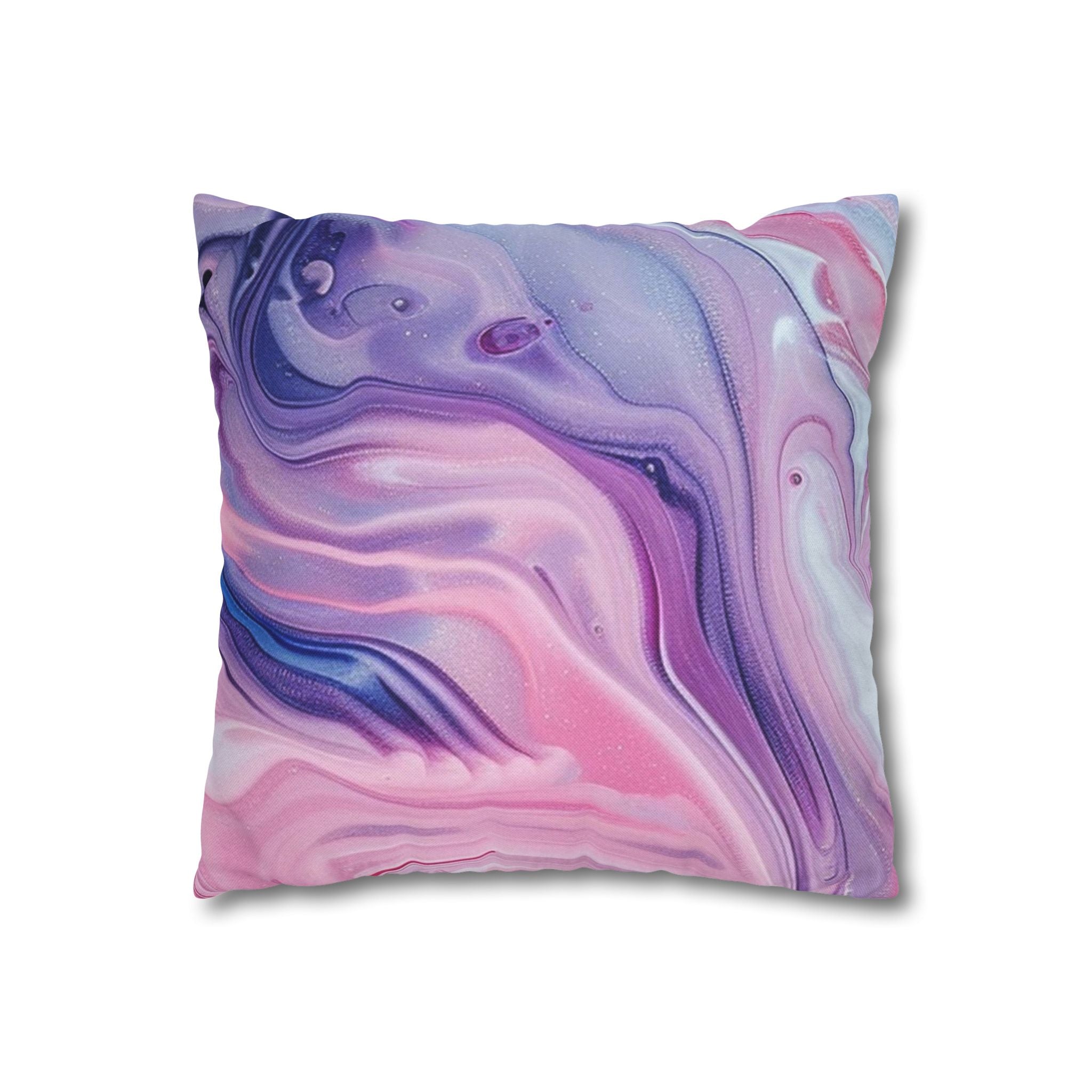Spun Polyester Square Pillowcase, Artsulli - Art is Long, Life is Short, Home Decor, , , , , , , 