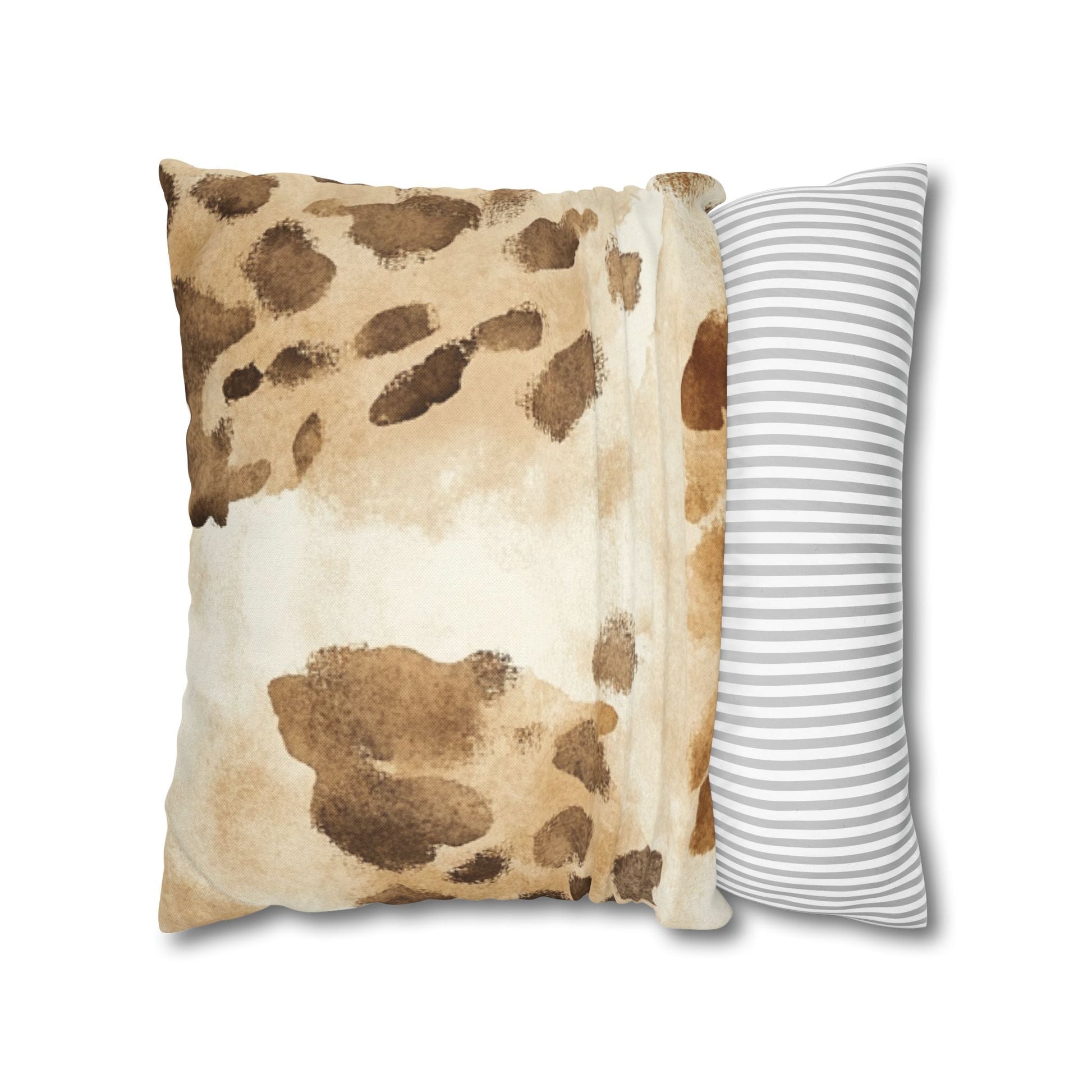 Spun Polyester Square Pillowcase, Artsulli - Art is Long, Life is Short, Home Decor, , , , , , , 